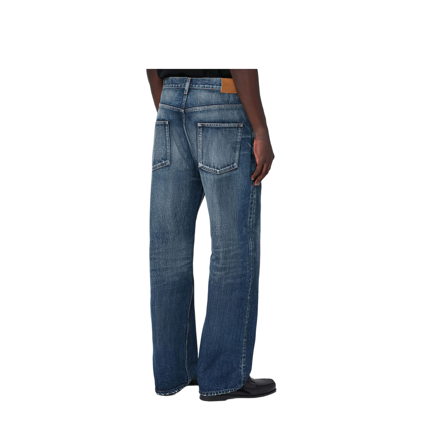 High-Rise Jeans in Heritage Vintage Blue Denim
