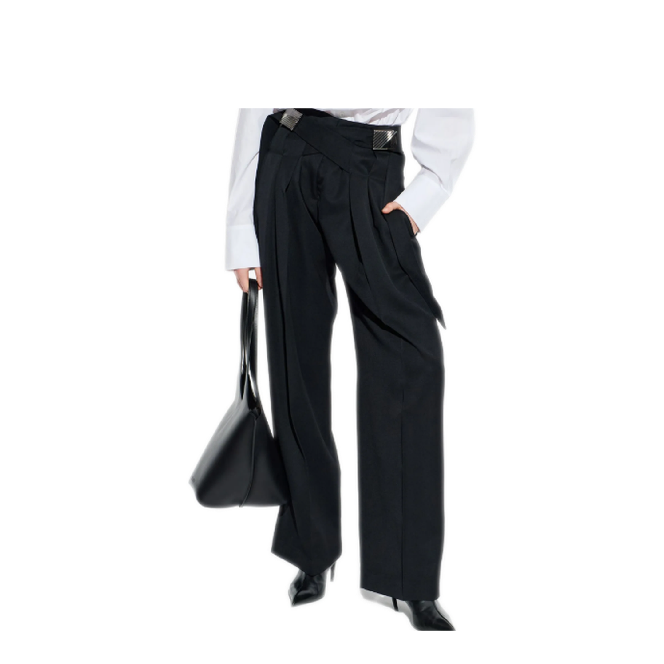MAYFEYR - The Attico - Long Pant Wool Gabardine - 260WCP00286WWW065AA100