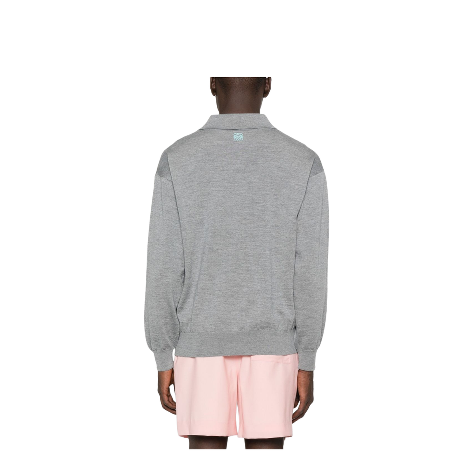 Hoodie in Wool Grey