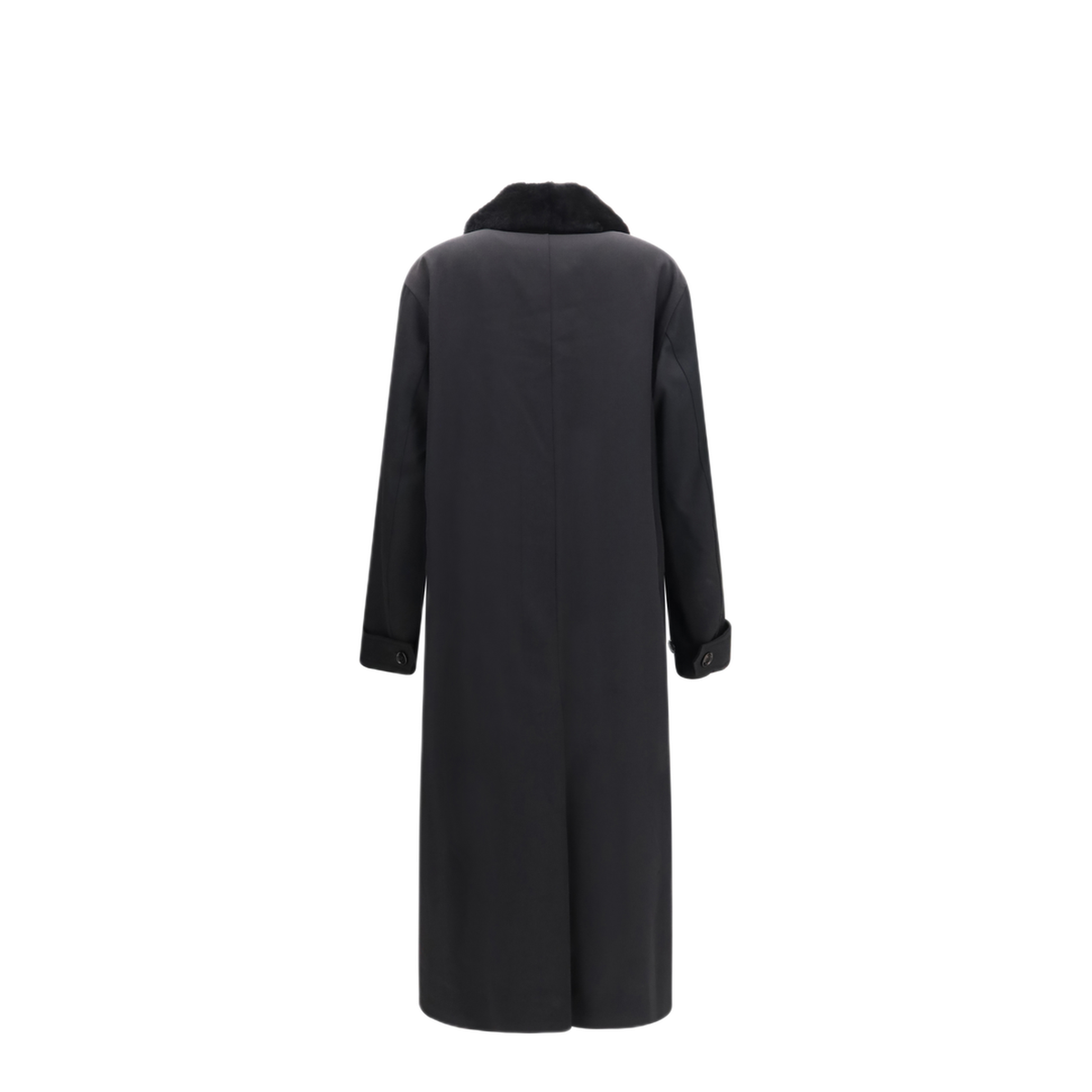 MAYFEYR - Our Legacy - Tundra Coat In Virgin Wool - W4261TCBCOARSEBLAC