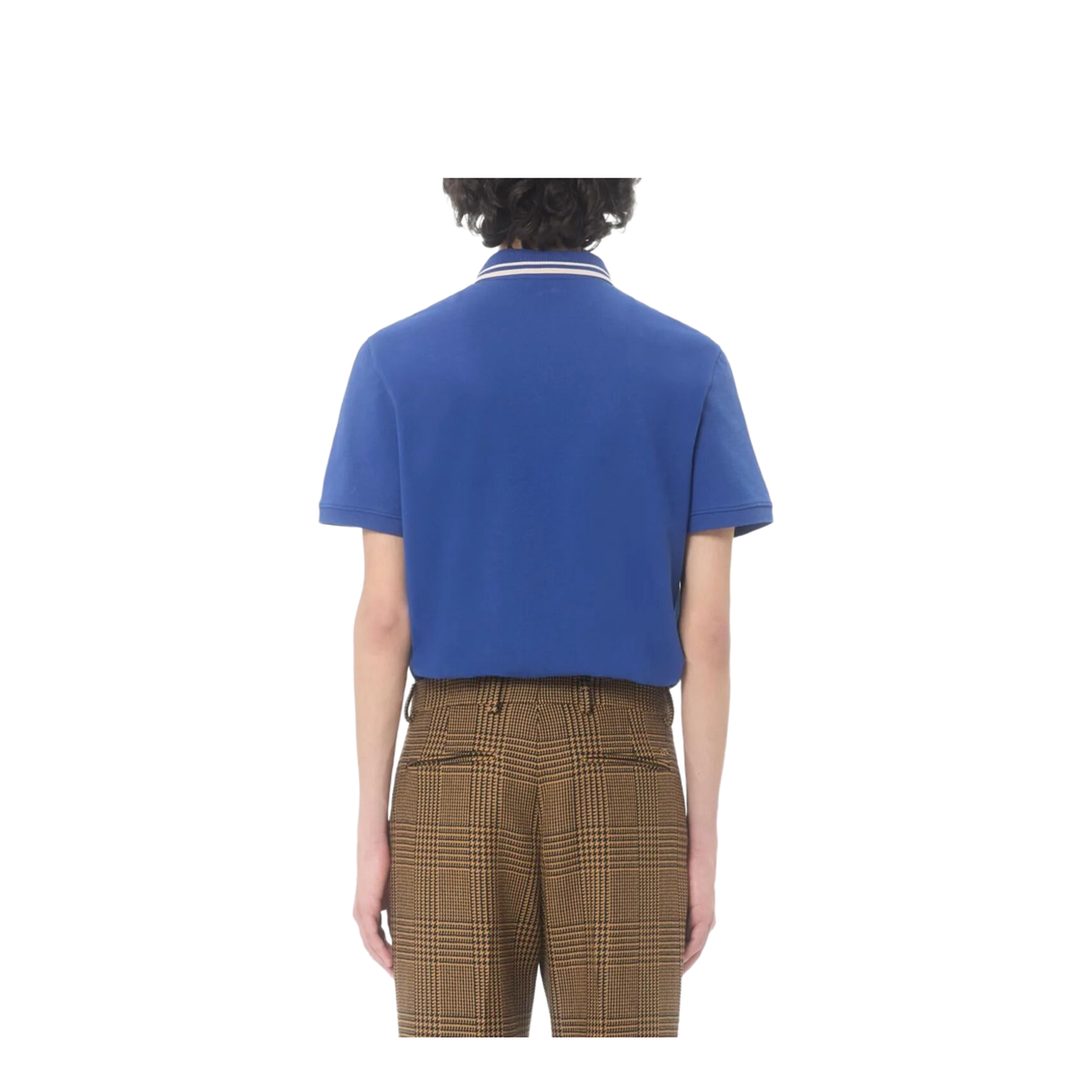 MAYFEYR - Valentino - Cotton Piqué Polo Shirt With Vlogo Patch - VMH01KAQK