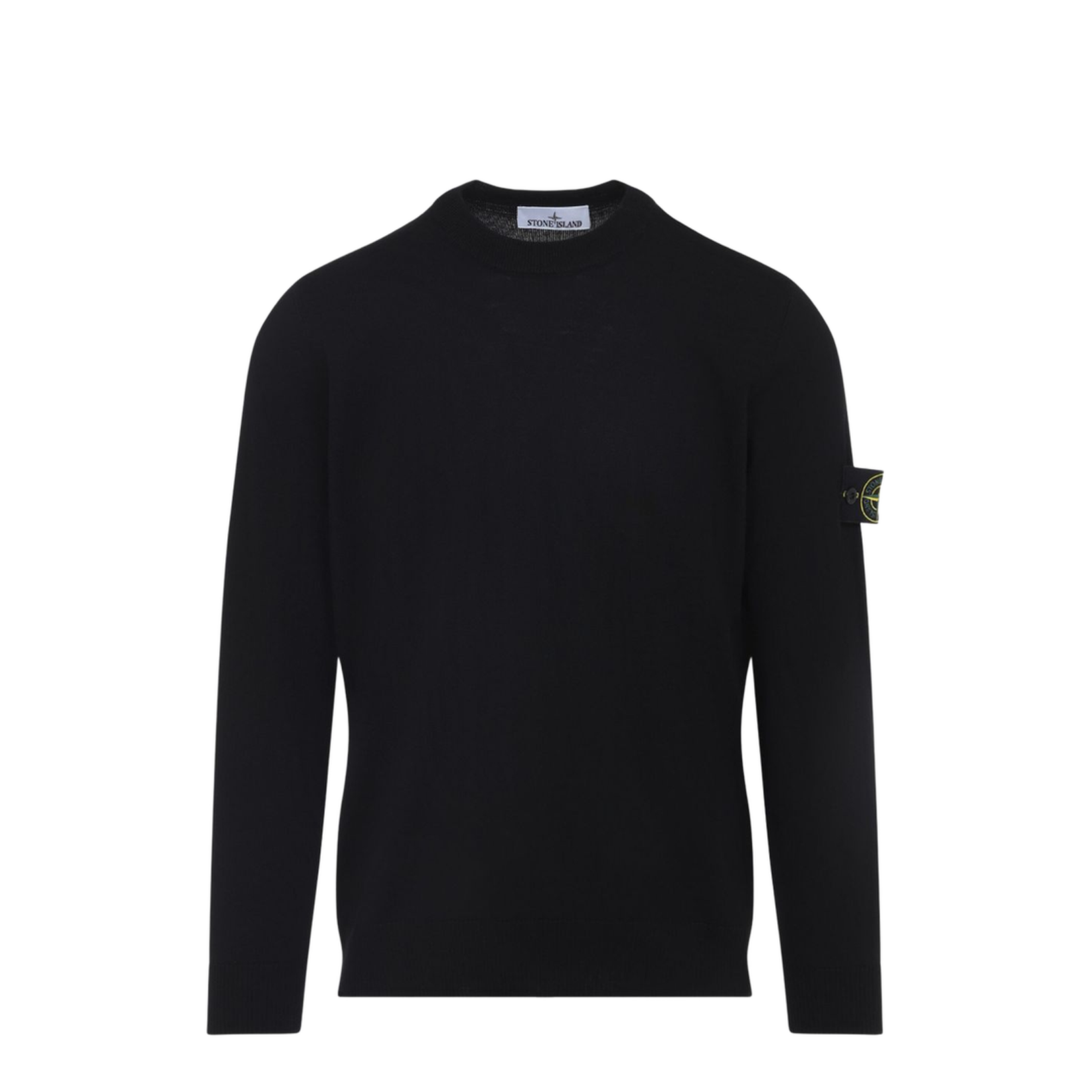 Knit Crewneck Sweater in Light RWS Pure Wool