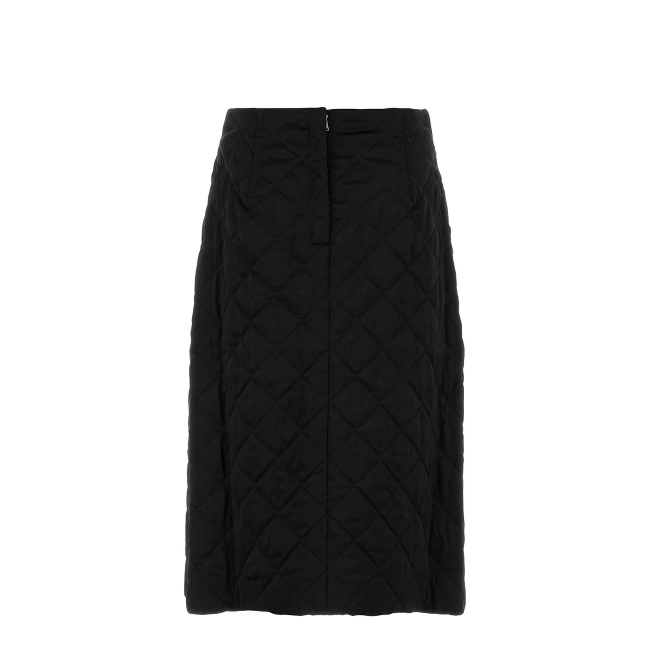 Black Viscose Skirt