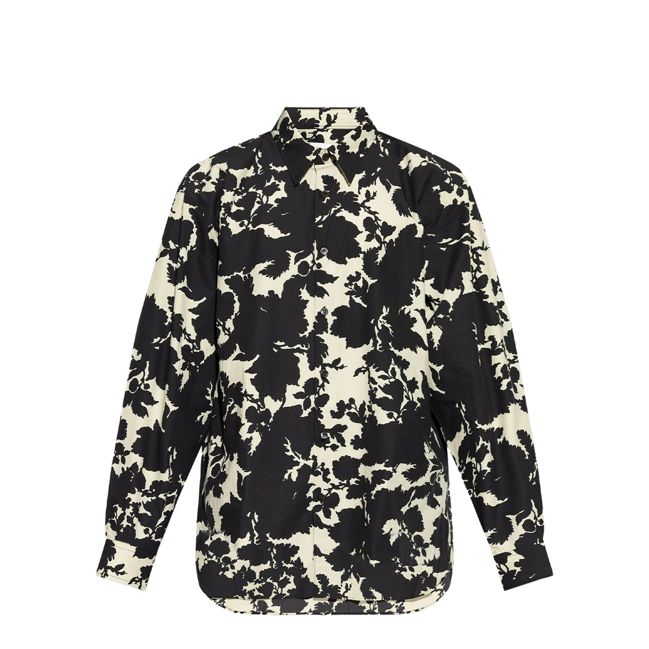 MAYFEYR - Dries Van Noten - Croom Patterned Cotton Shirt - 0207323352