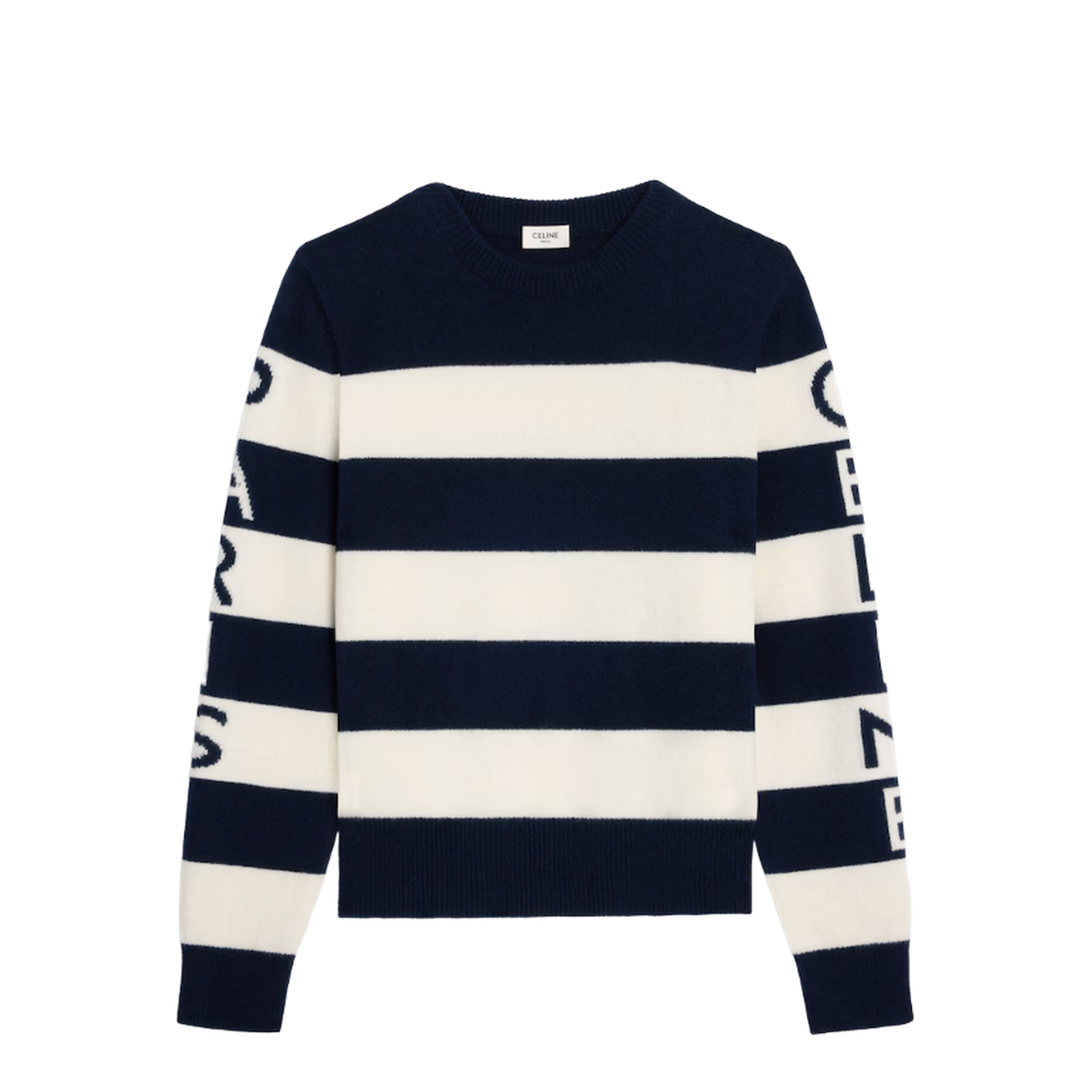 Striped wool sweater