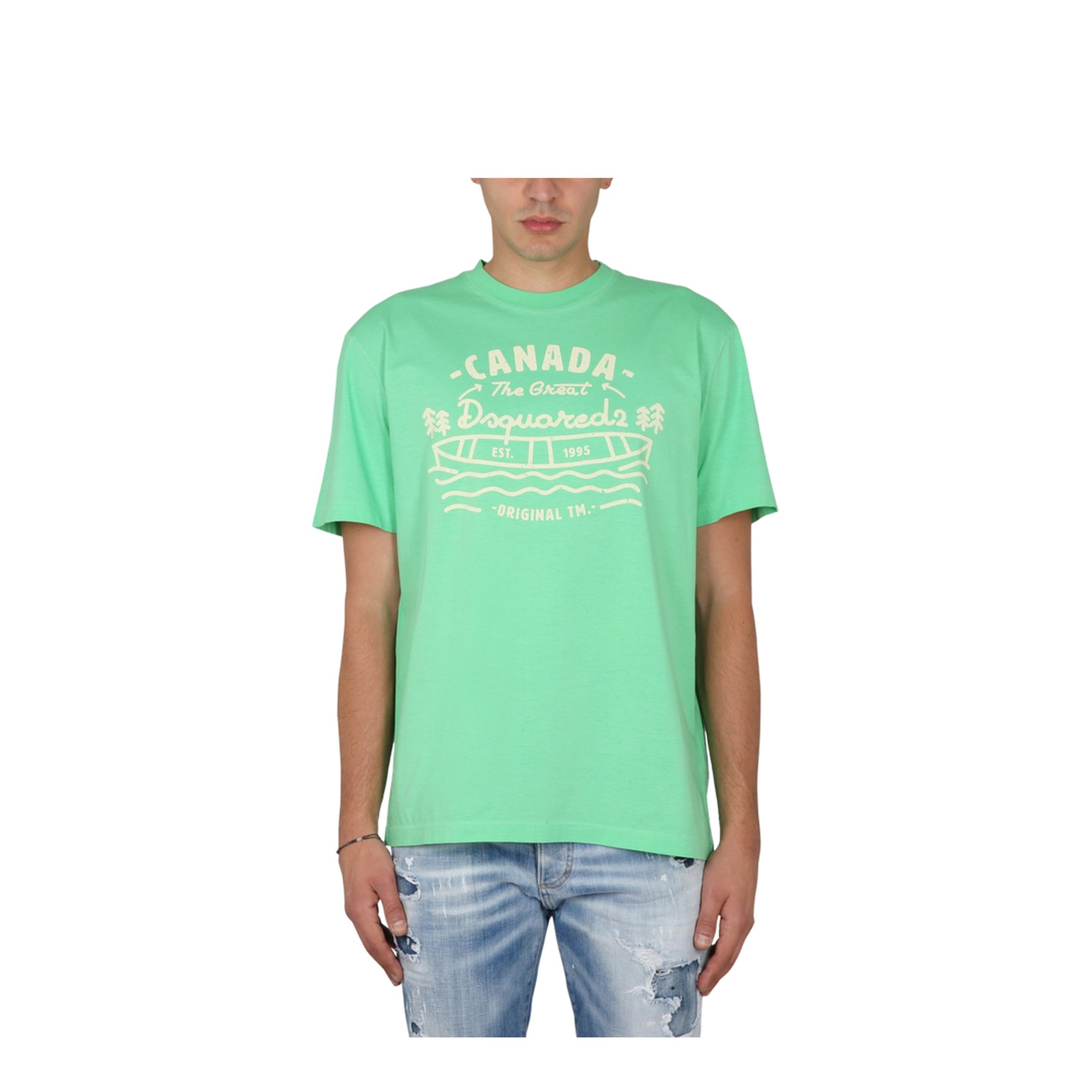 MAYFEYR - Dsquared2 - Logo Print T-Shirt - S74GD1185S22427603