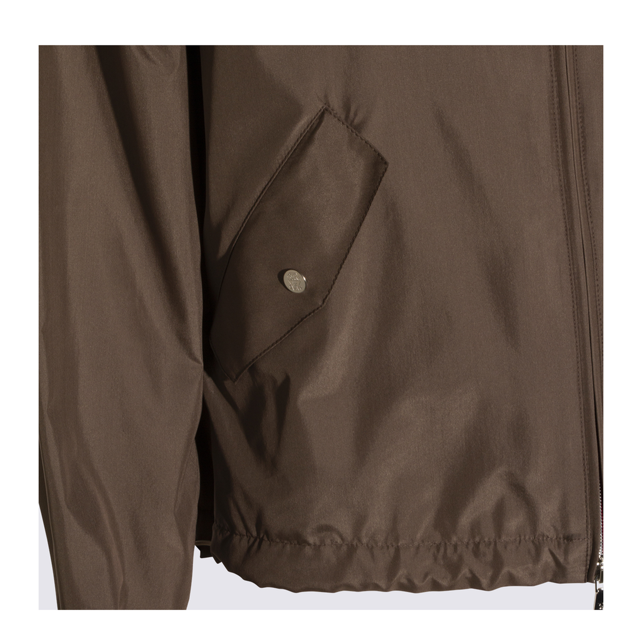 Unlined Jacket in Membrane Silk