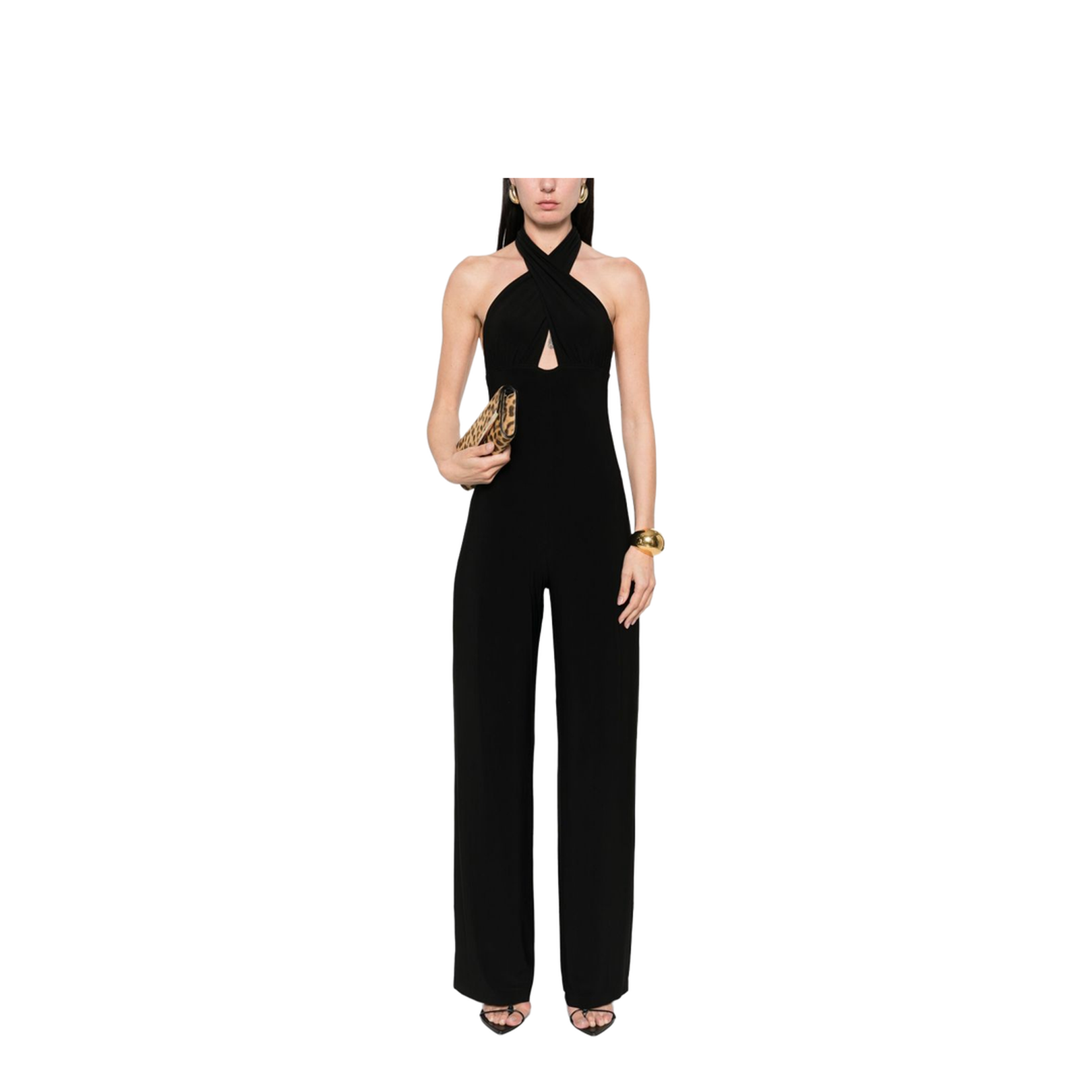 Sleeveless Long Jumpsuit