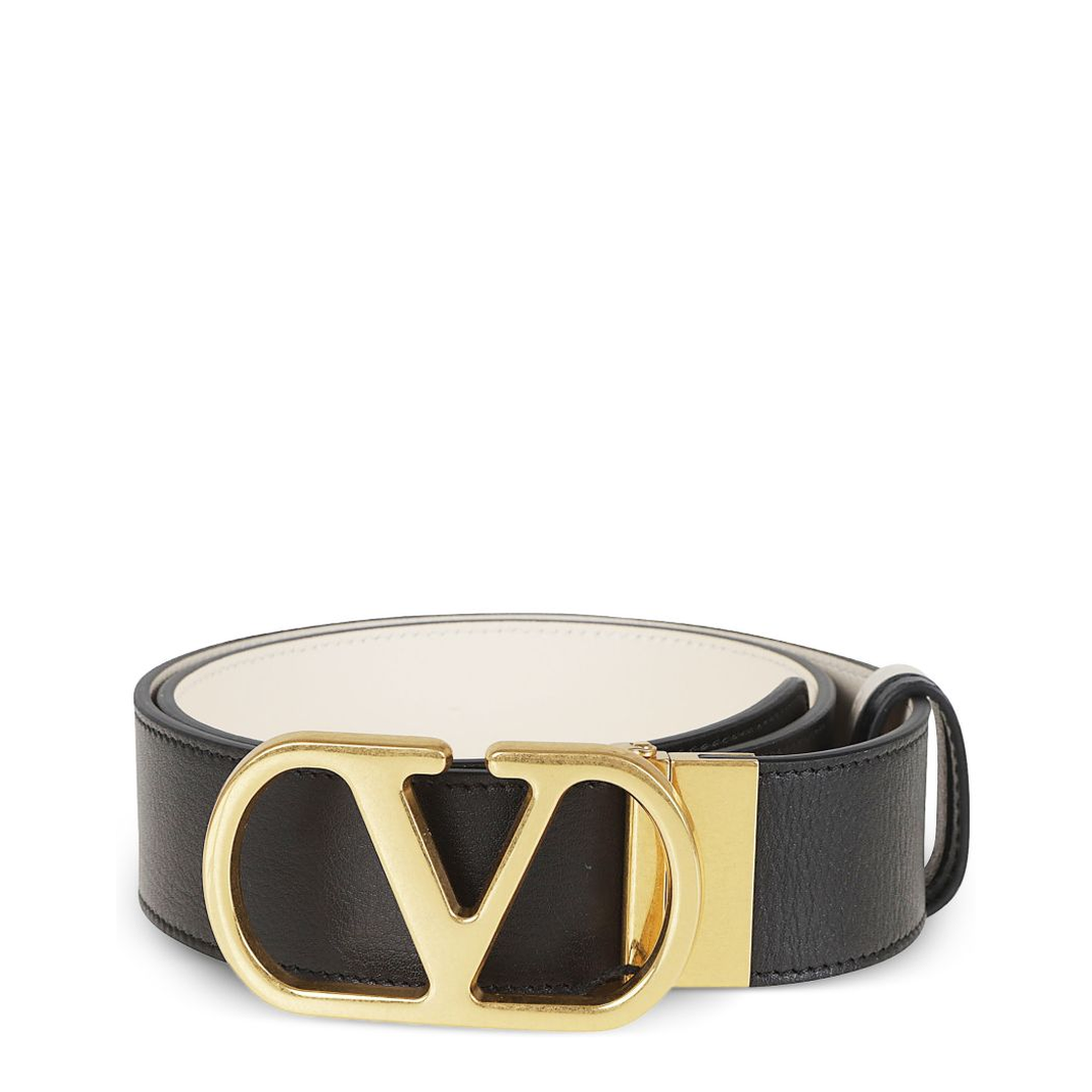 Vlogo Signature Leather Belt