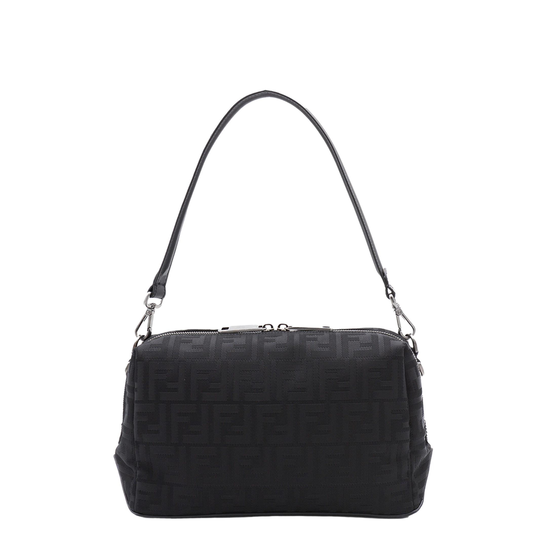 Medium Fabric Black Bag