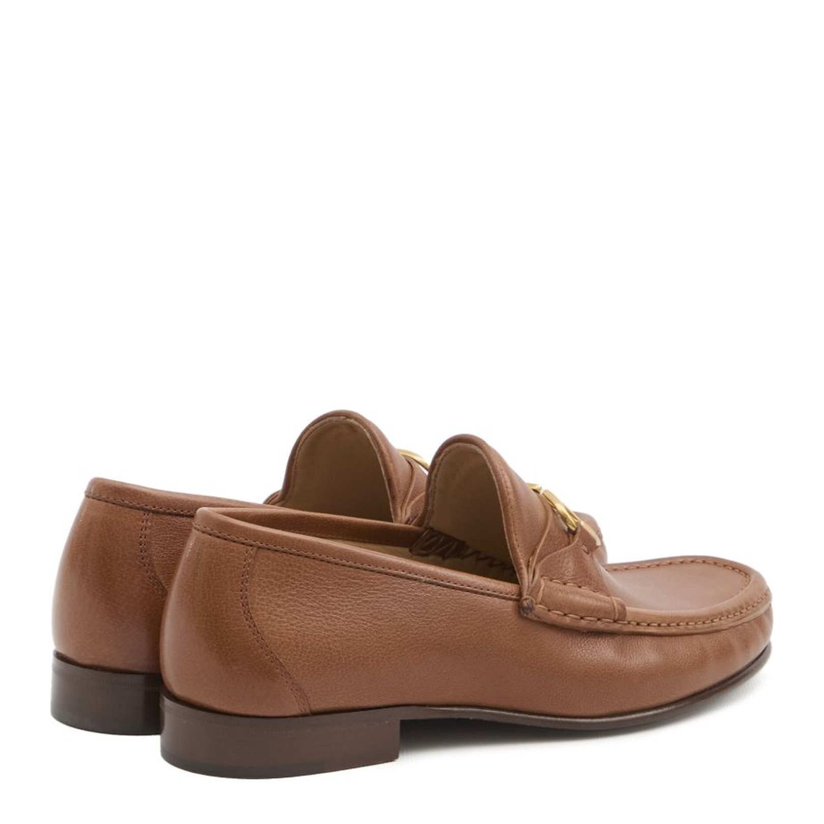 VLogo Signature Leather Loafers