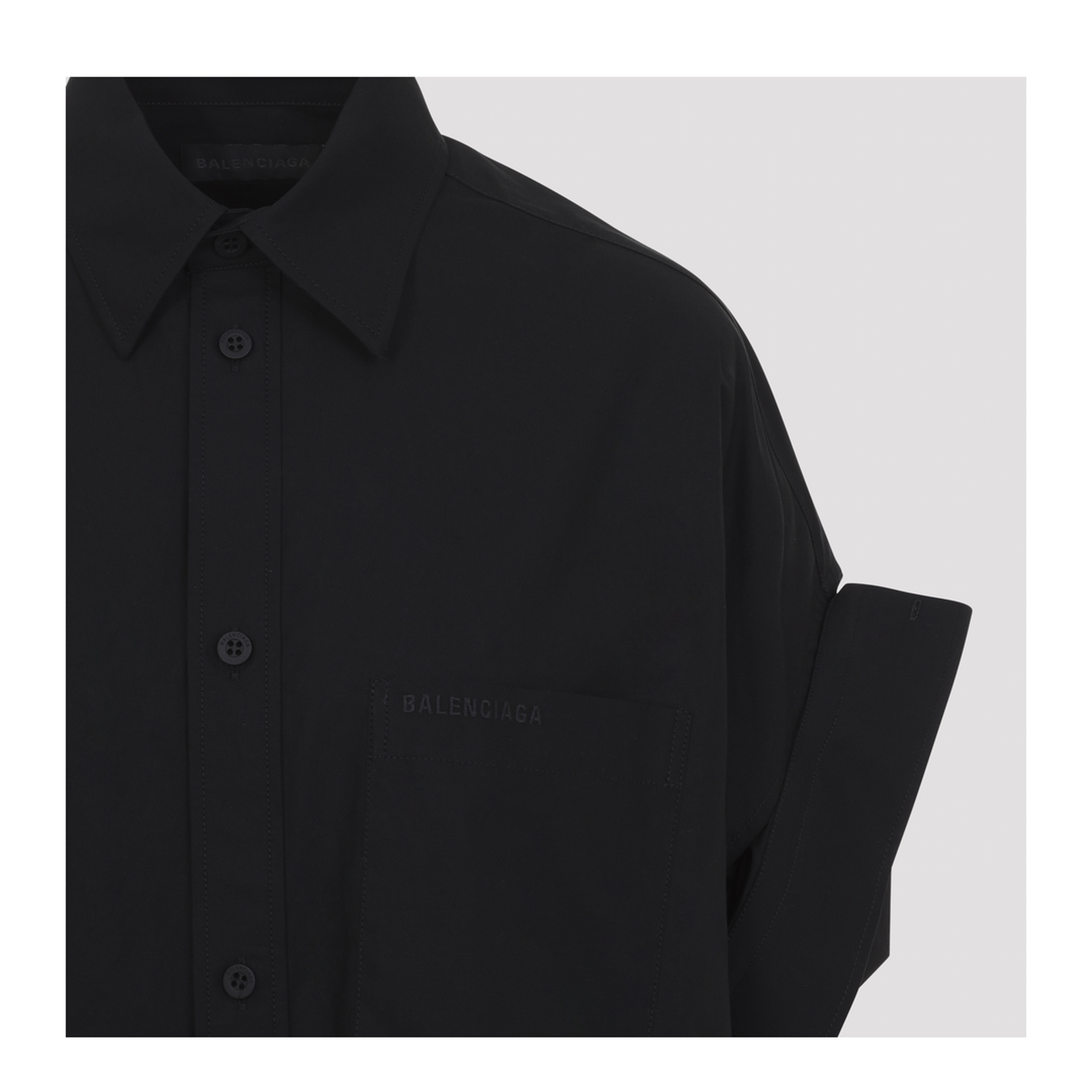 MAYFEYR - Balenciaga - Tucked Sleeve Shirt - 834033TNM60