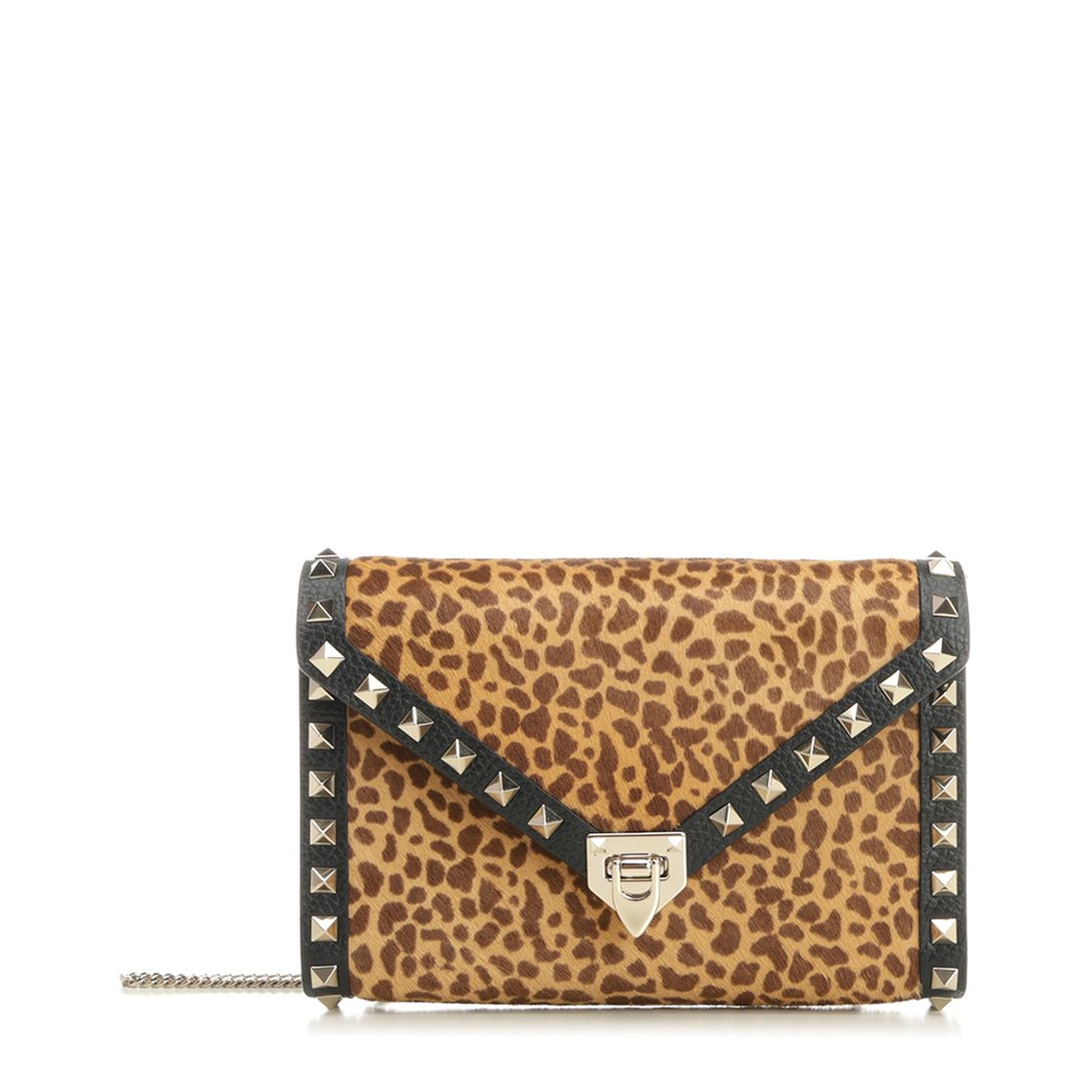 Rockstud Mini Pony Skin Shoulder Bag
