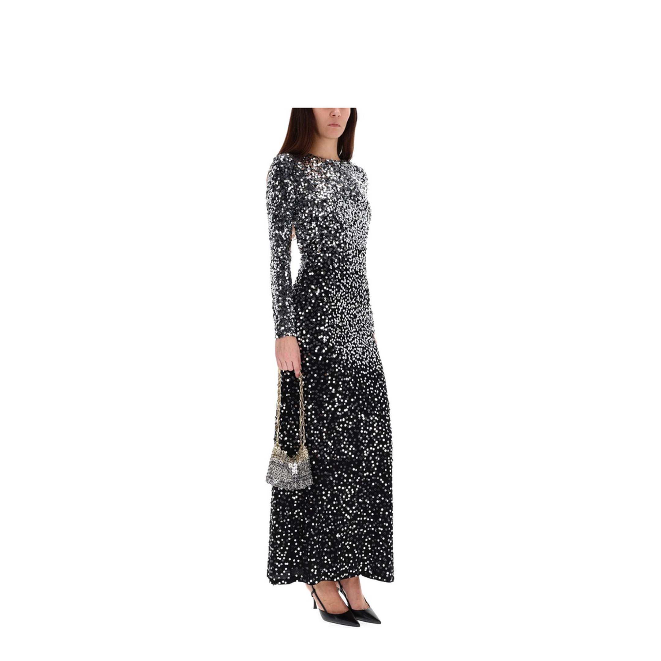 MAYFEYR - RABANNE - Long Dress With Sequins - 25HJRO263CU0014P001