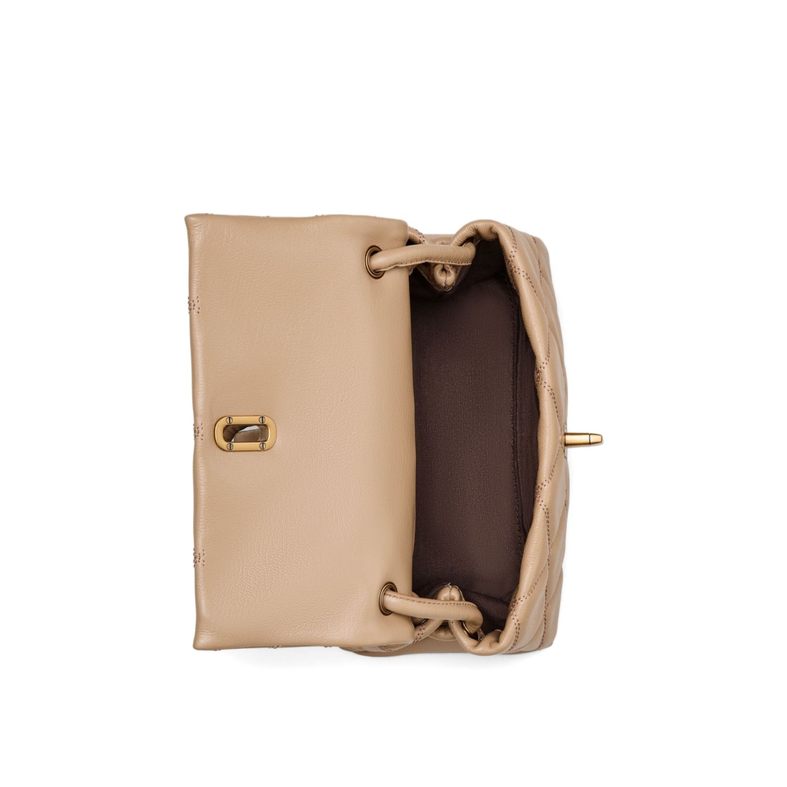 Quilted Mini Dual Shoulder Bag