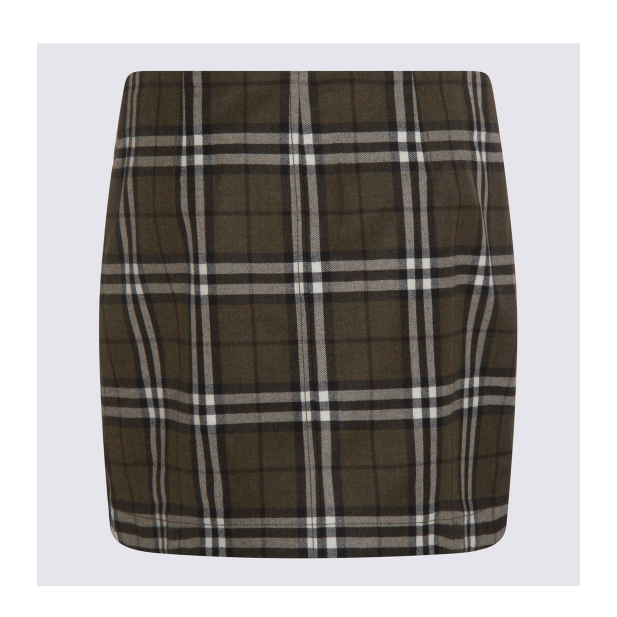 Green Check Miniskirt