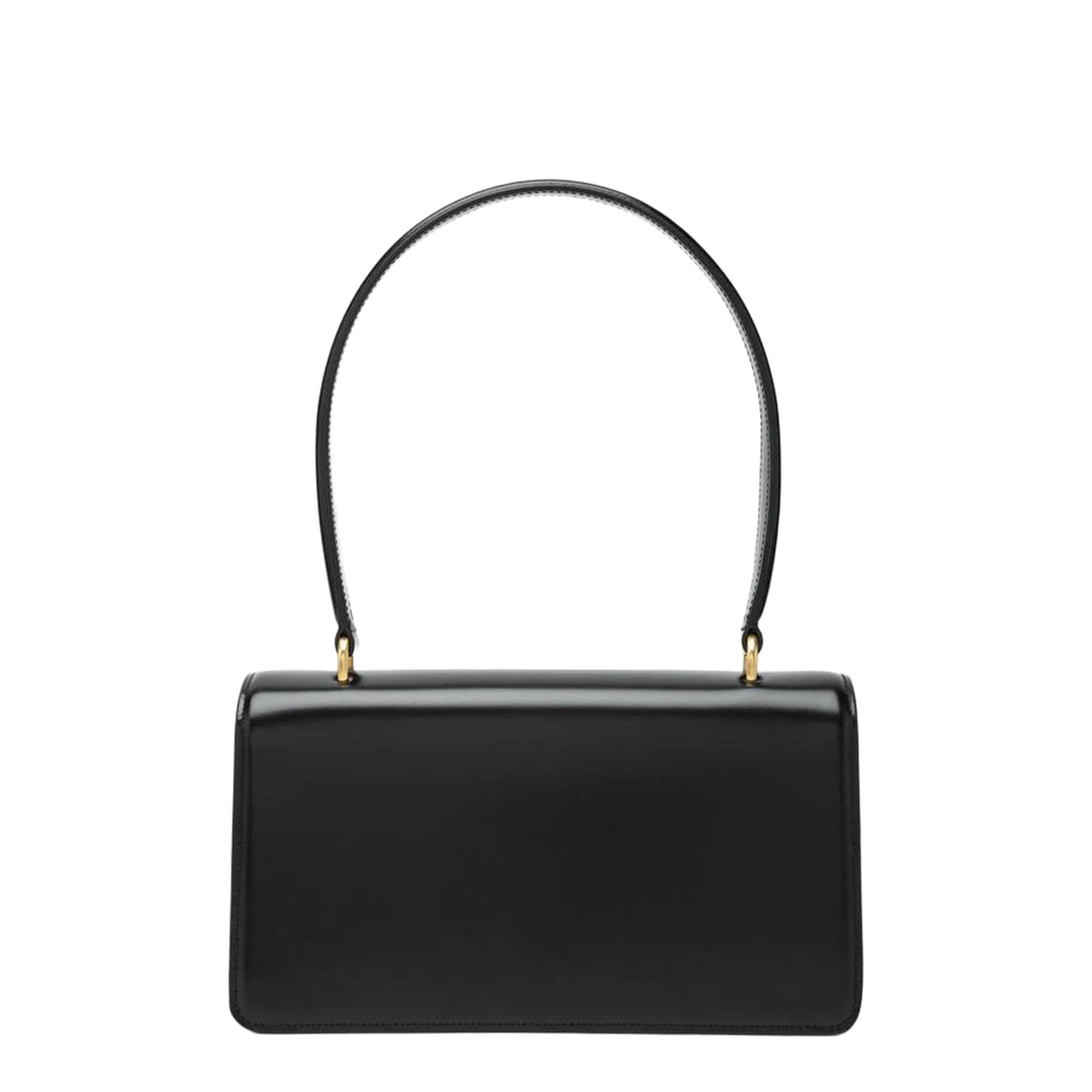 Garavani Handbag in Shiny Black Calfskin