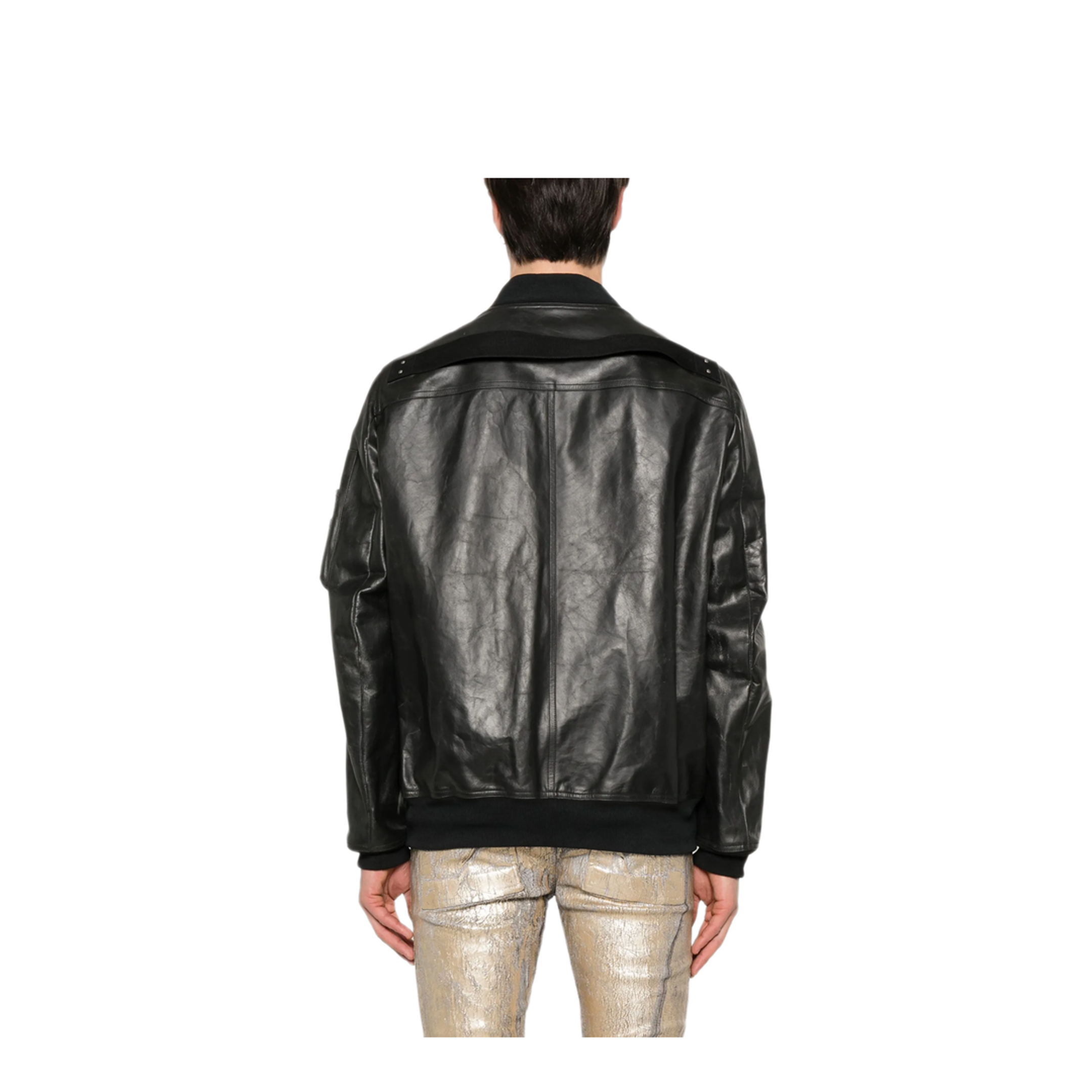MAYFEYR - Rick Owens - Classic Flight Leather Jacket - RU01E5778LTP09