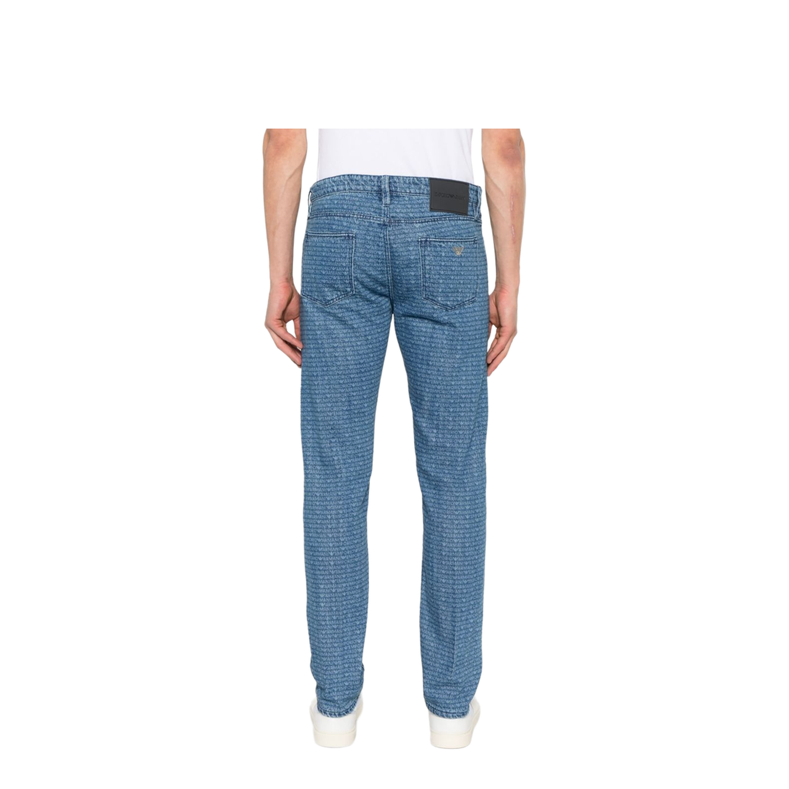Allover Logo Denim Jeans