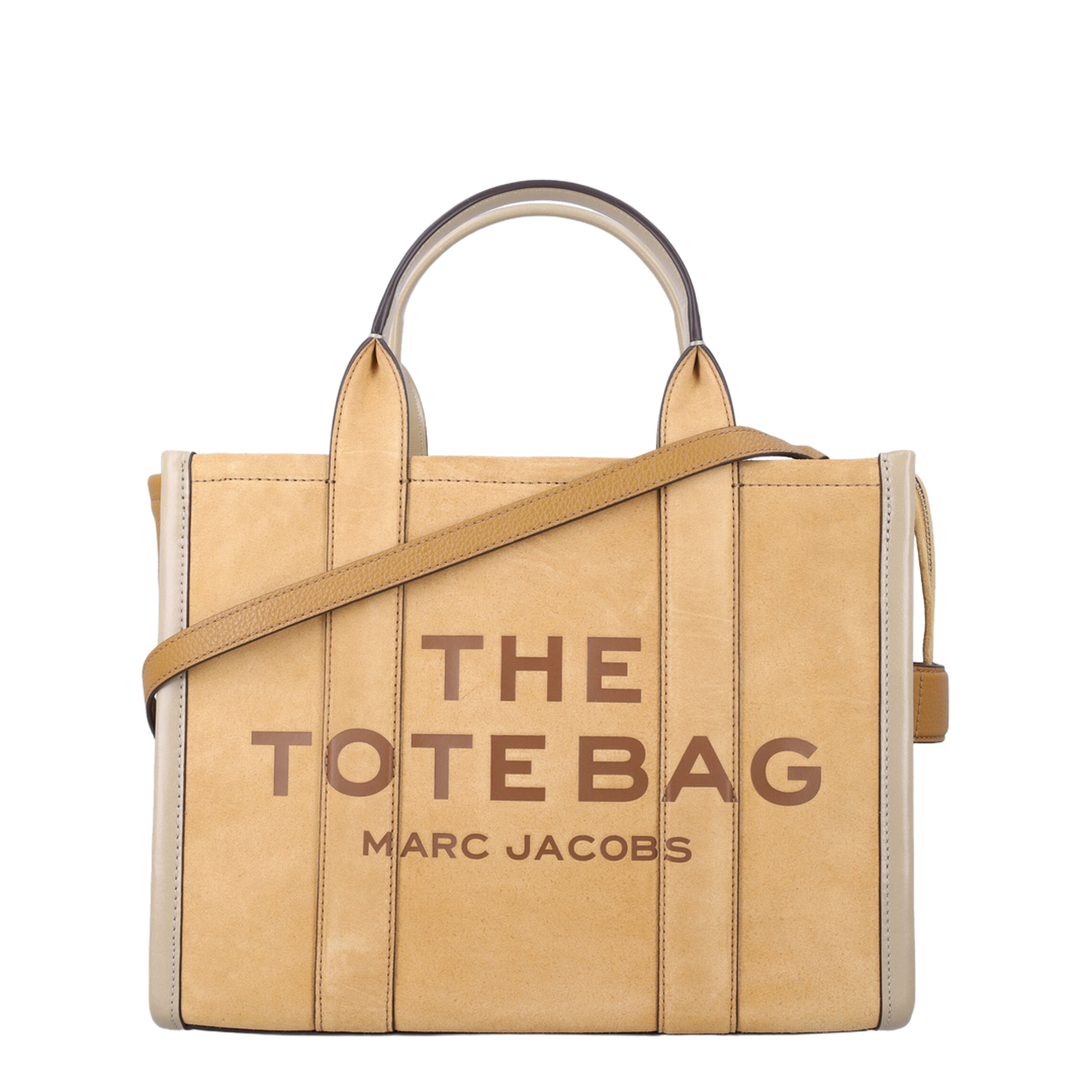 The Suede Medium Tote Bag - Copper