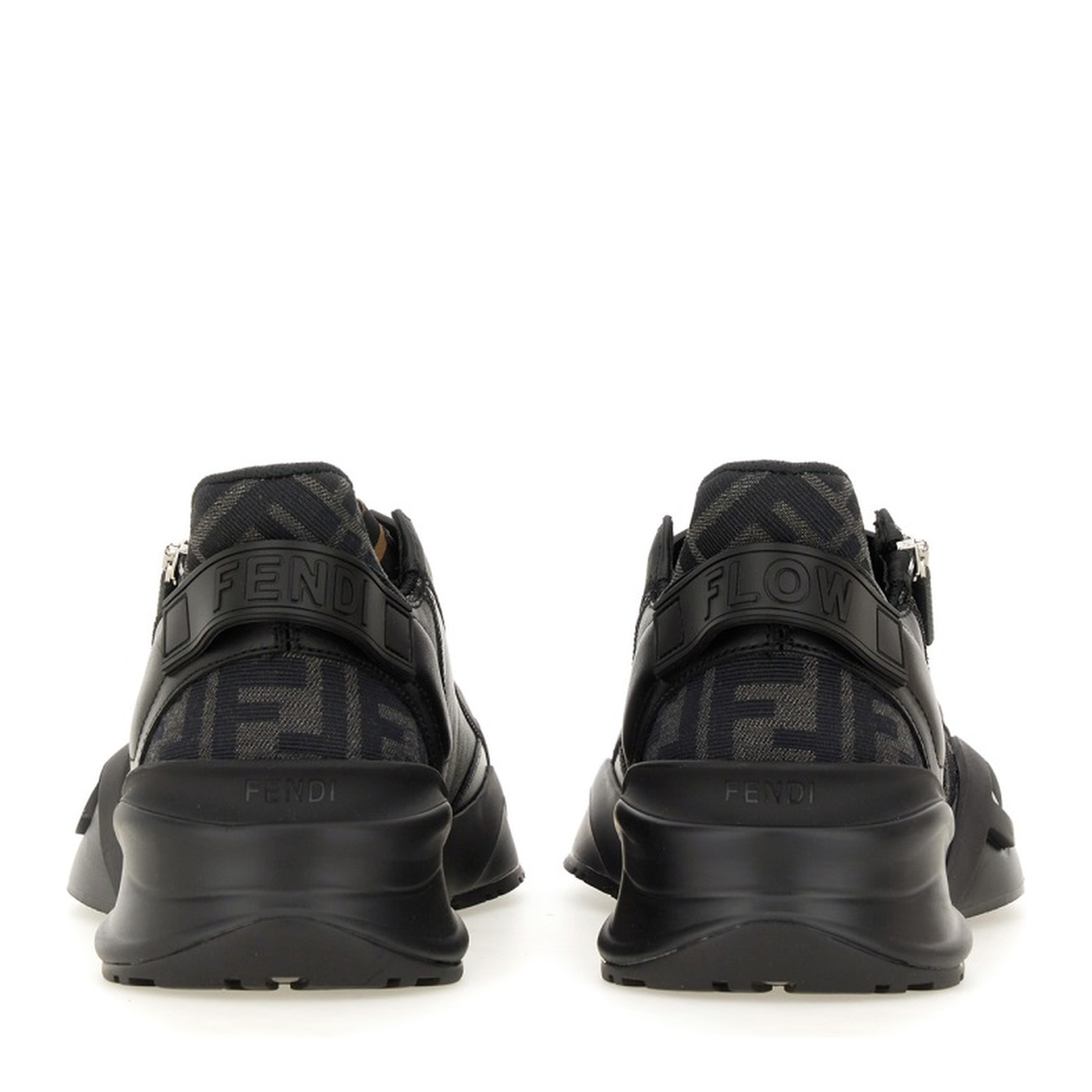 Flow Trainers Leather Black