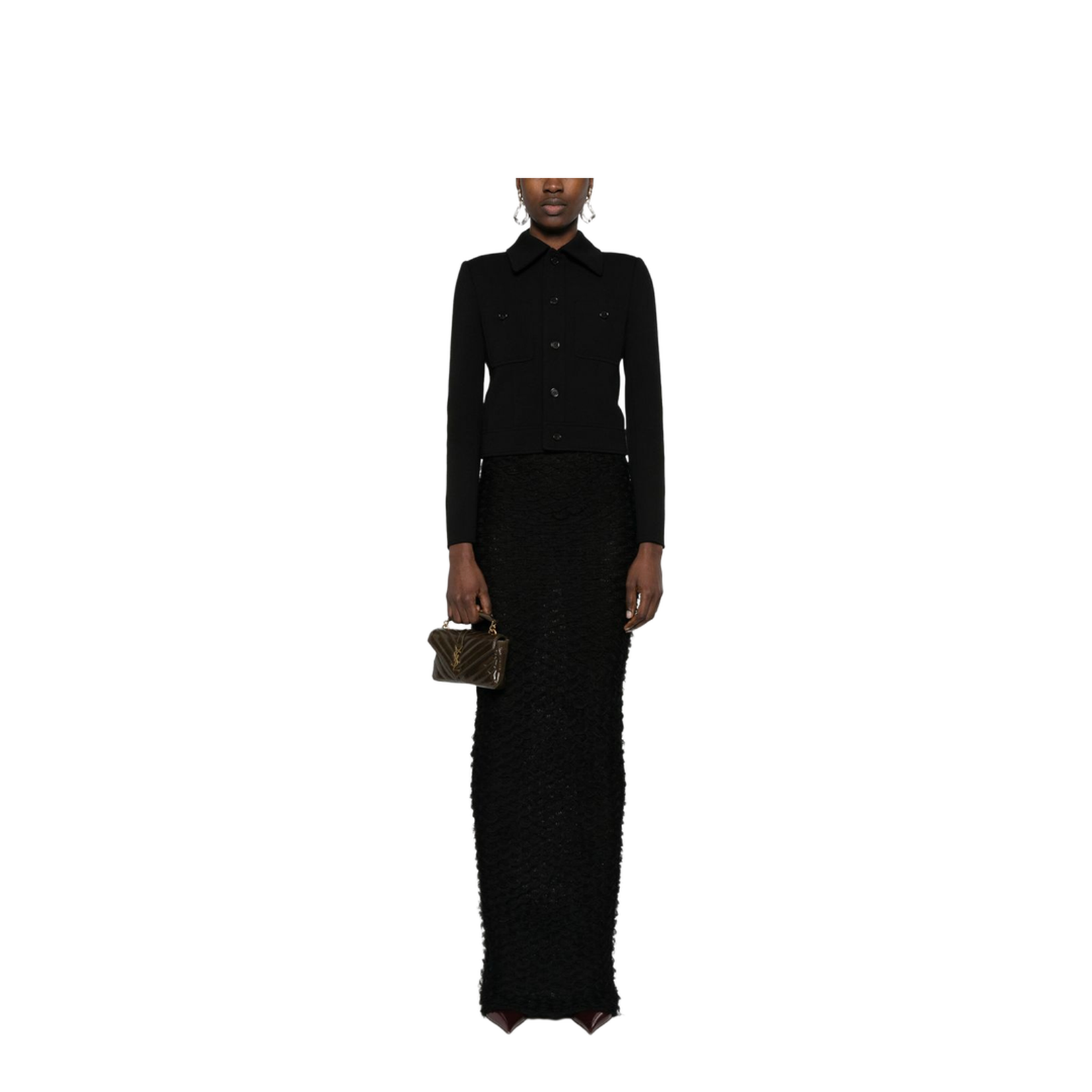 Front Button Fastening Jacket