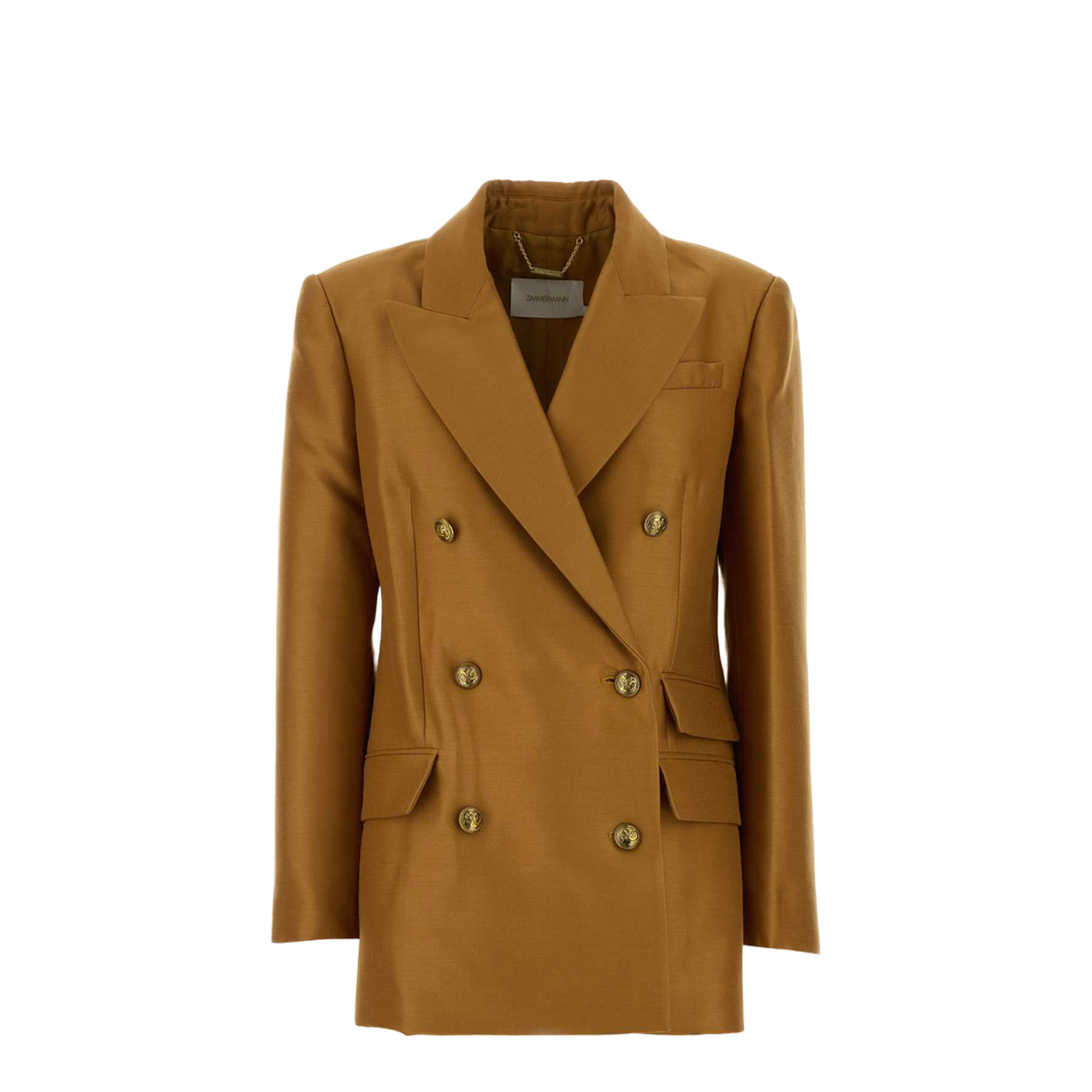 Caramel Wool Blend Hypnotic Blazer