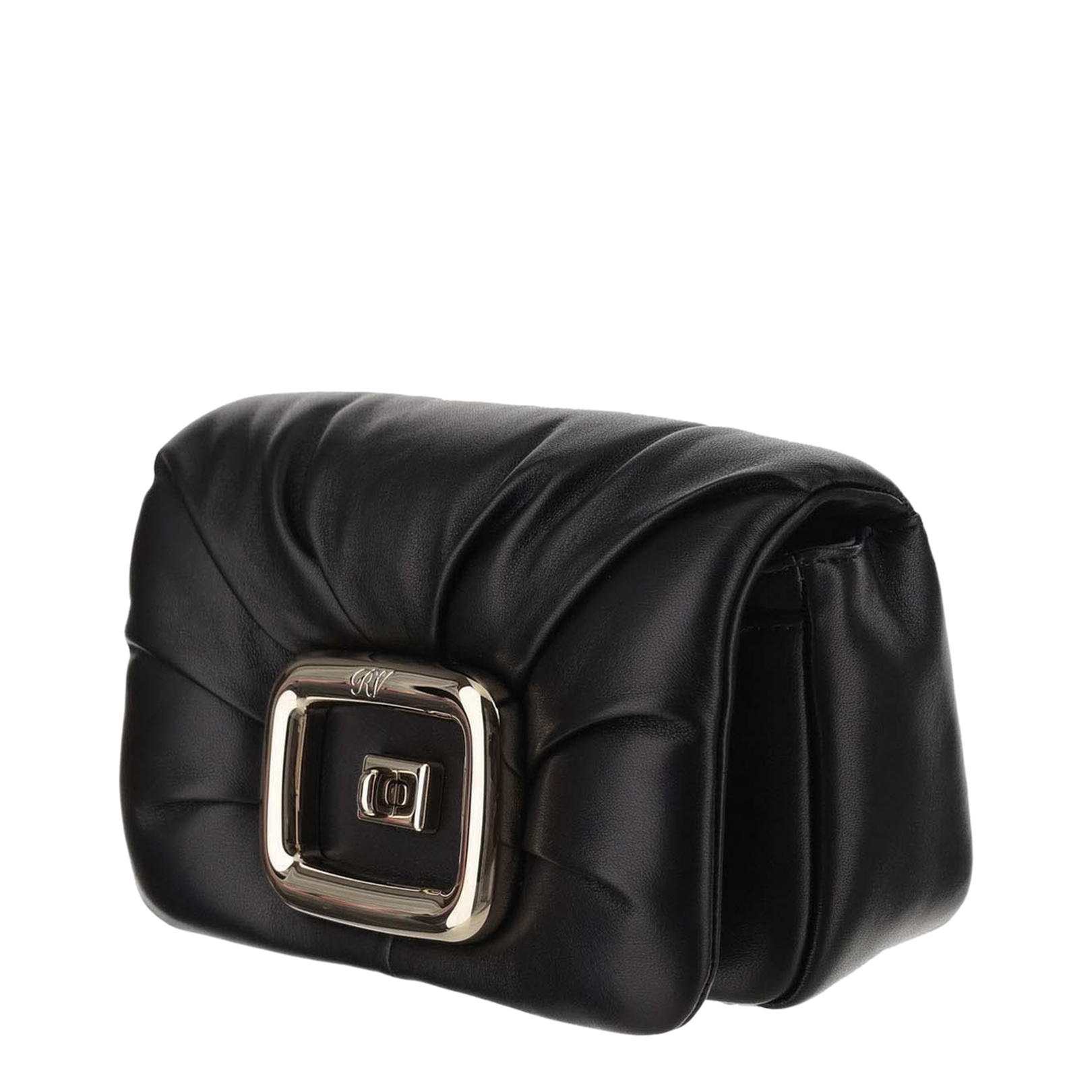 Viv' Choc Mini Bag in leather