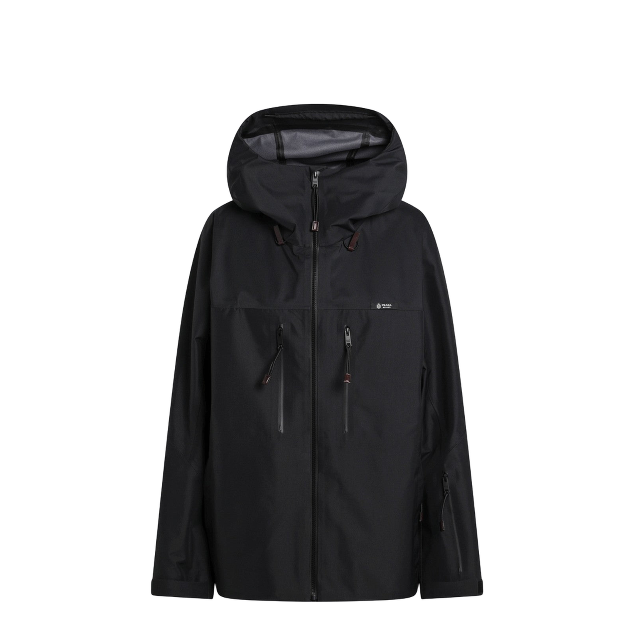 Black Technical Canvas Jacket