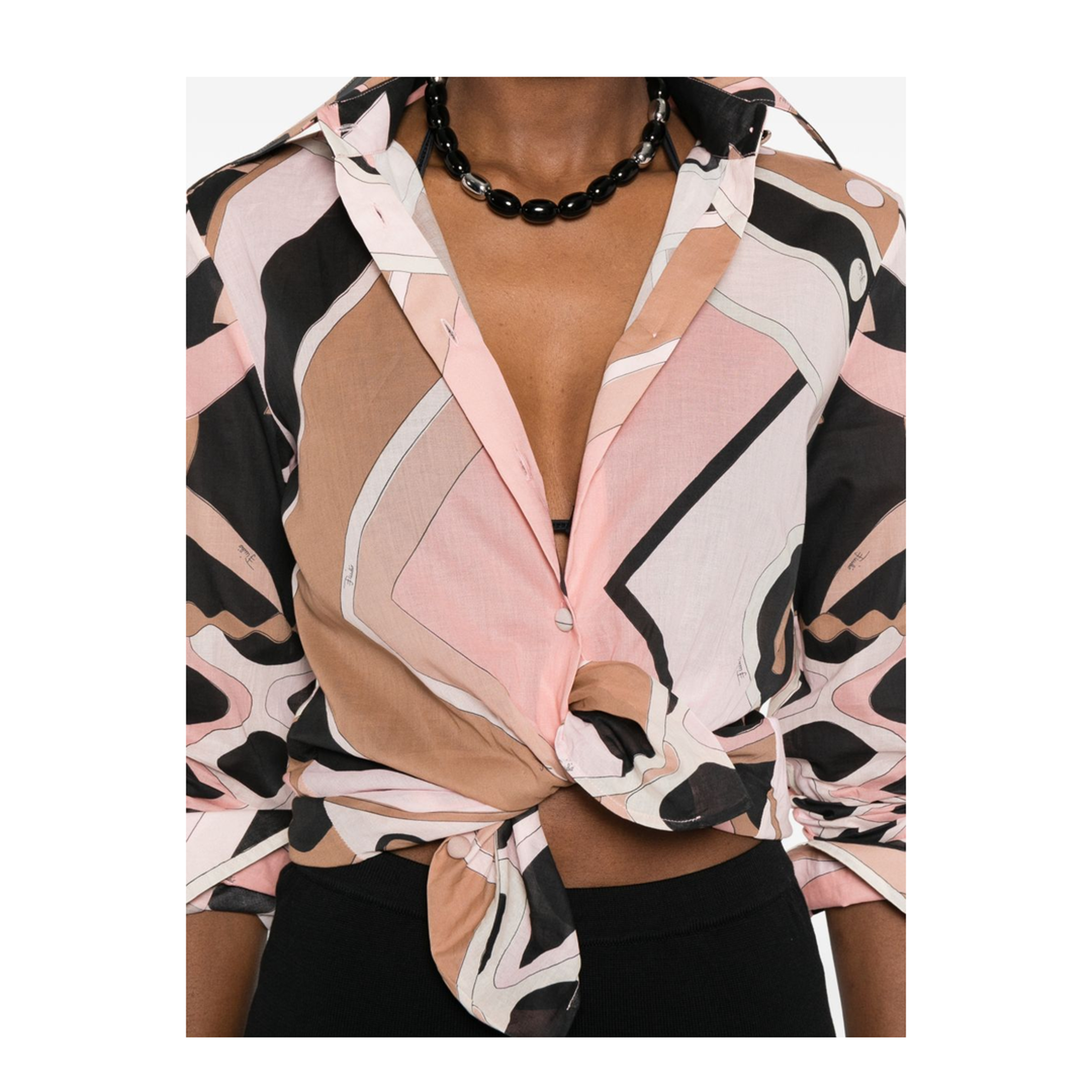 MAYFEYR - Pucci - Vivara Shirt Pink - 6HRJ266H840015