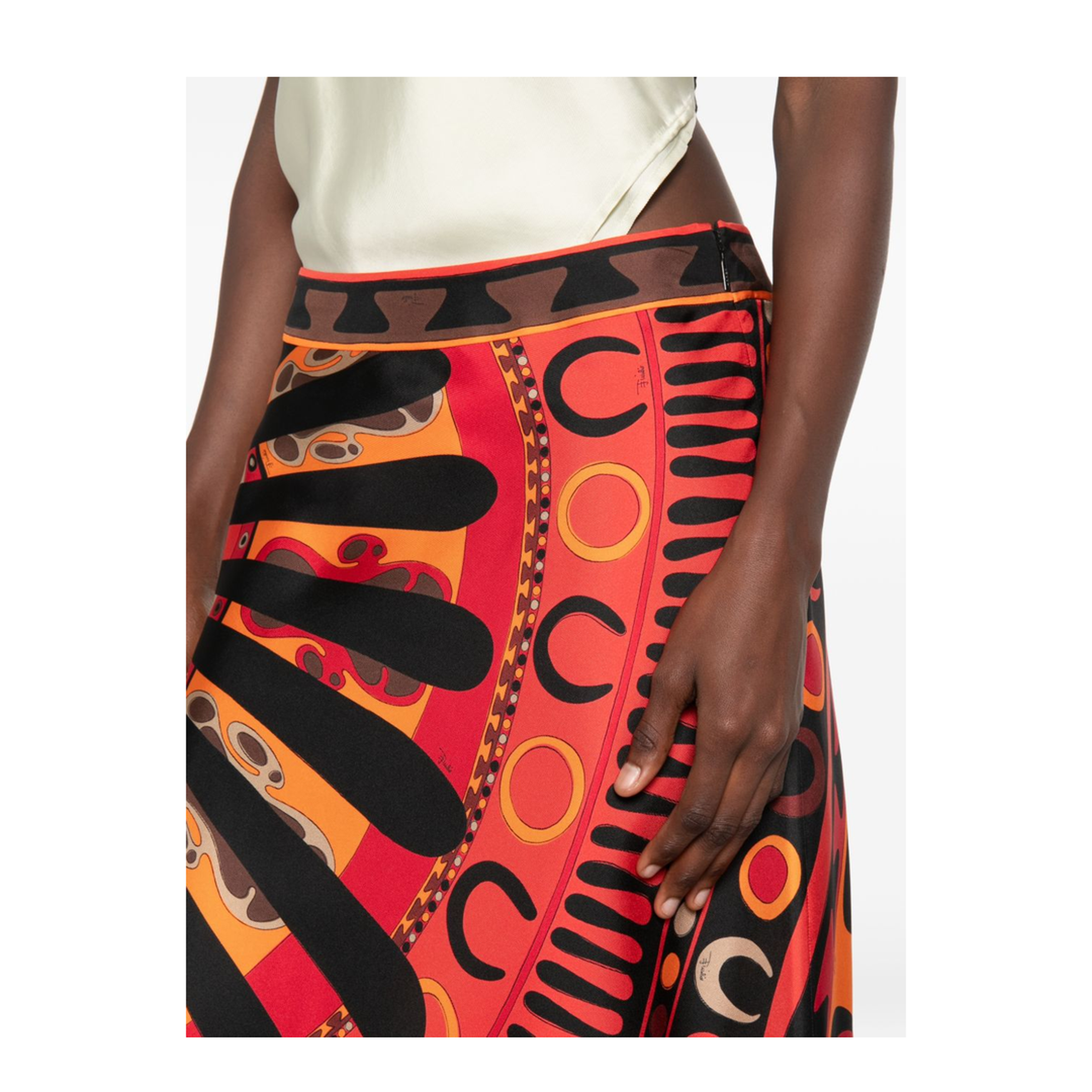 MAYFEYR - Pucci - Skirts Orange - 6HRW156H874065