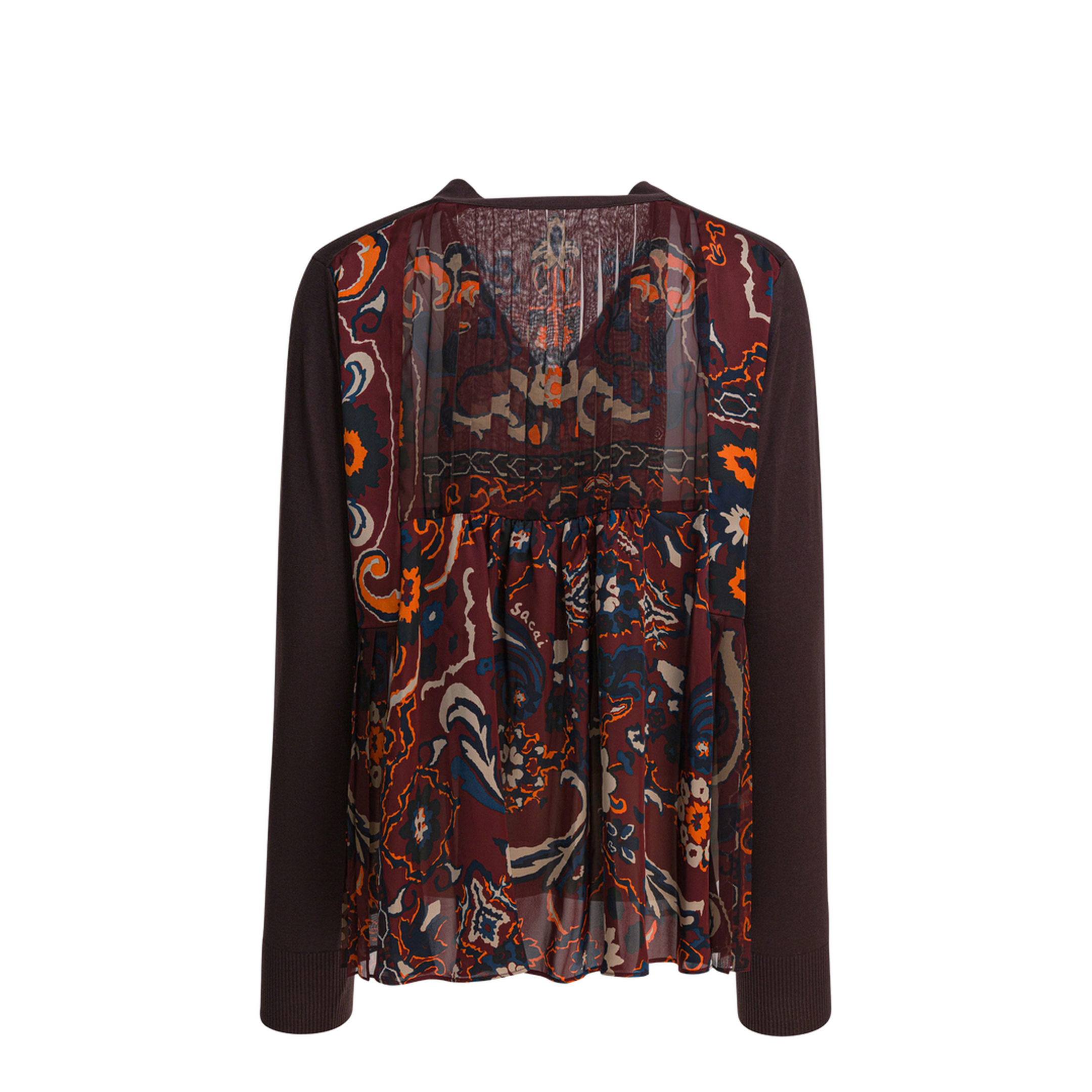 MAYFEYR - Sacai - Cardigan With Floral Print - 25-07986616