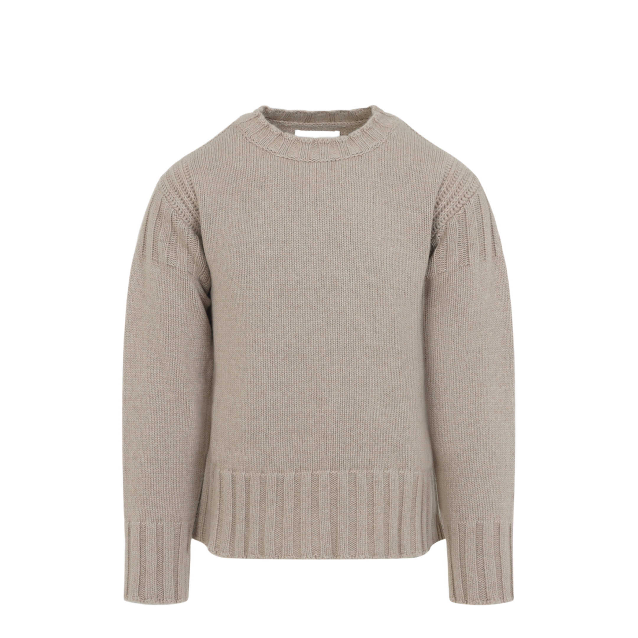 Beige Cashmere Sweater