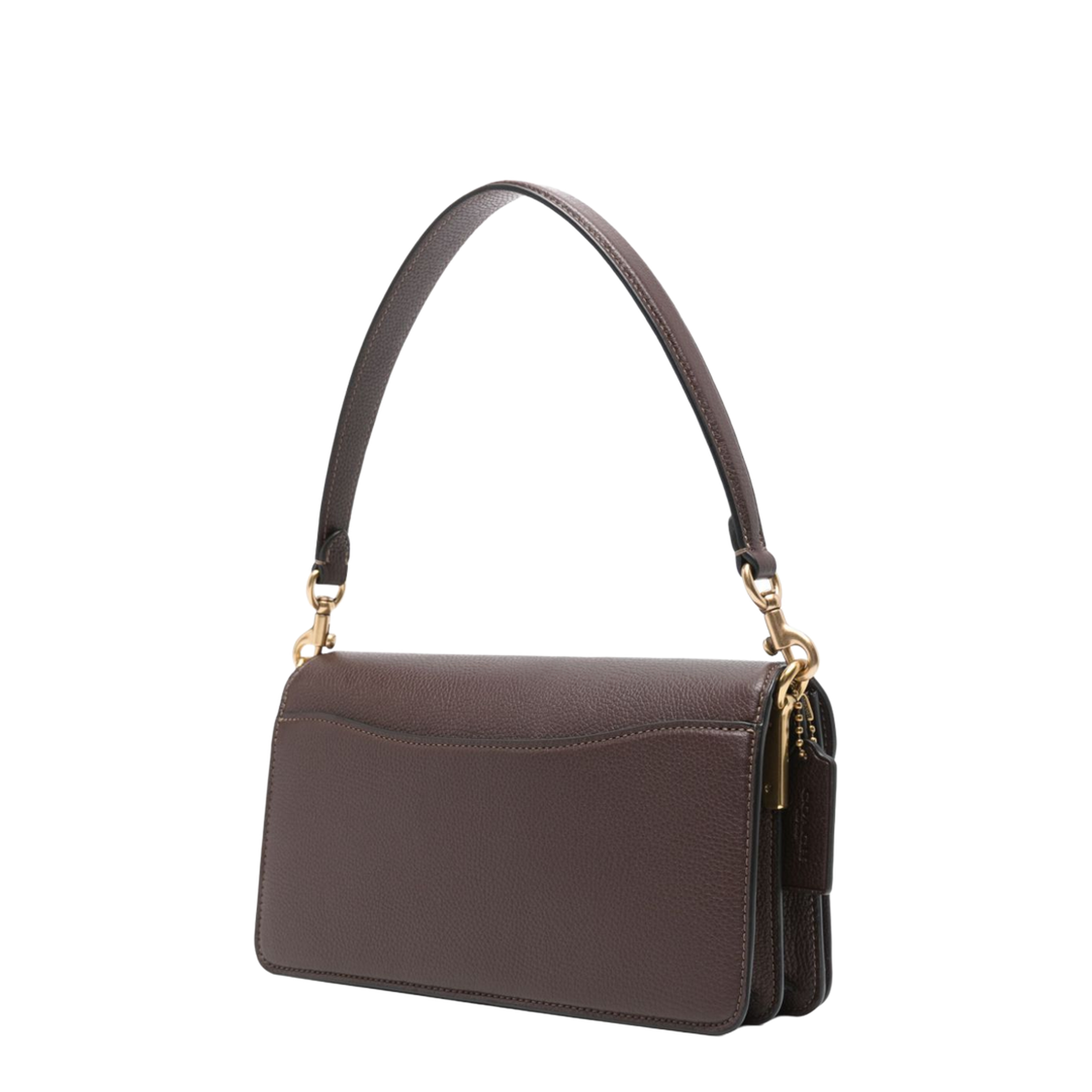 Tabby Shoulder Bag 26 In Polished Pebble Leather