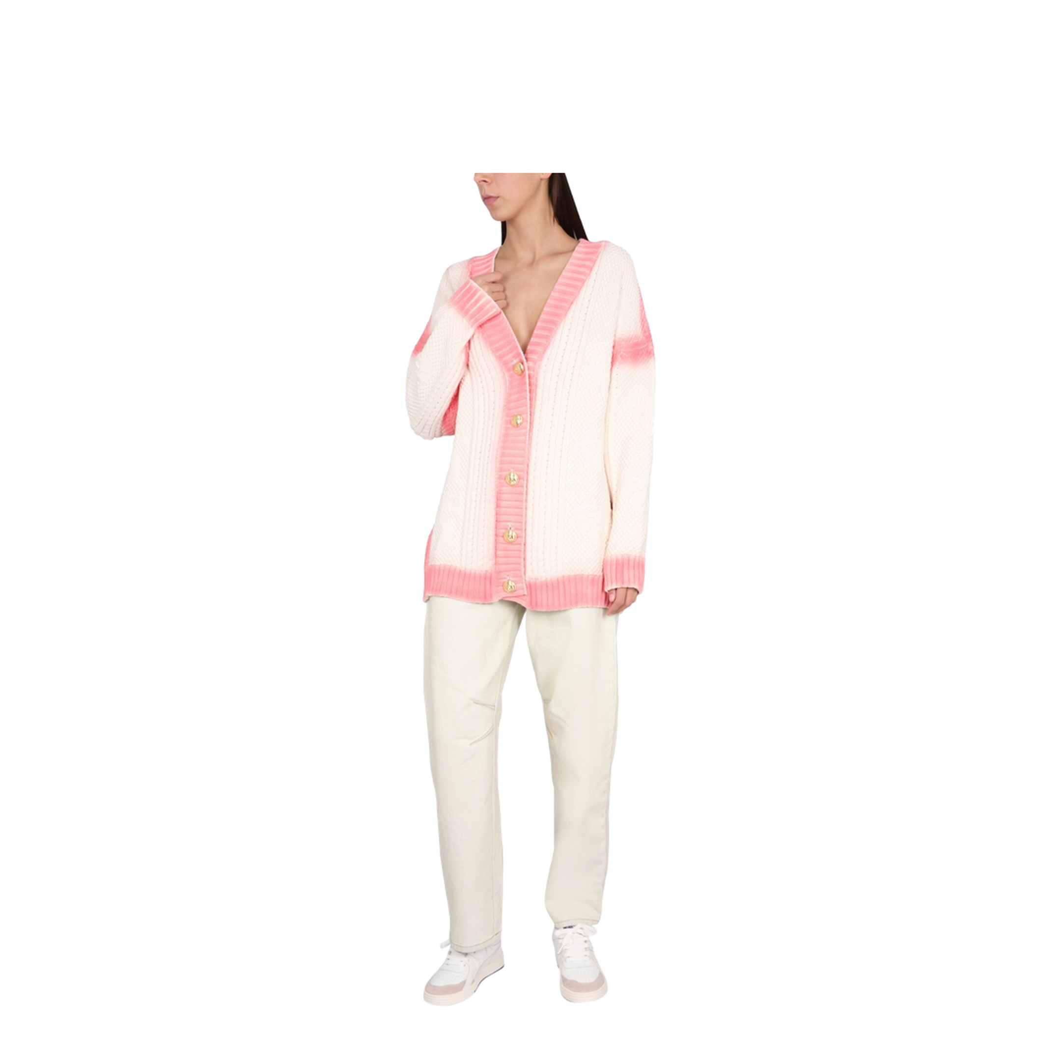 Patent Leather Effect Cardigan