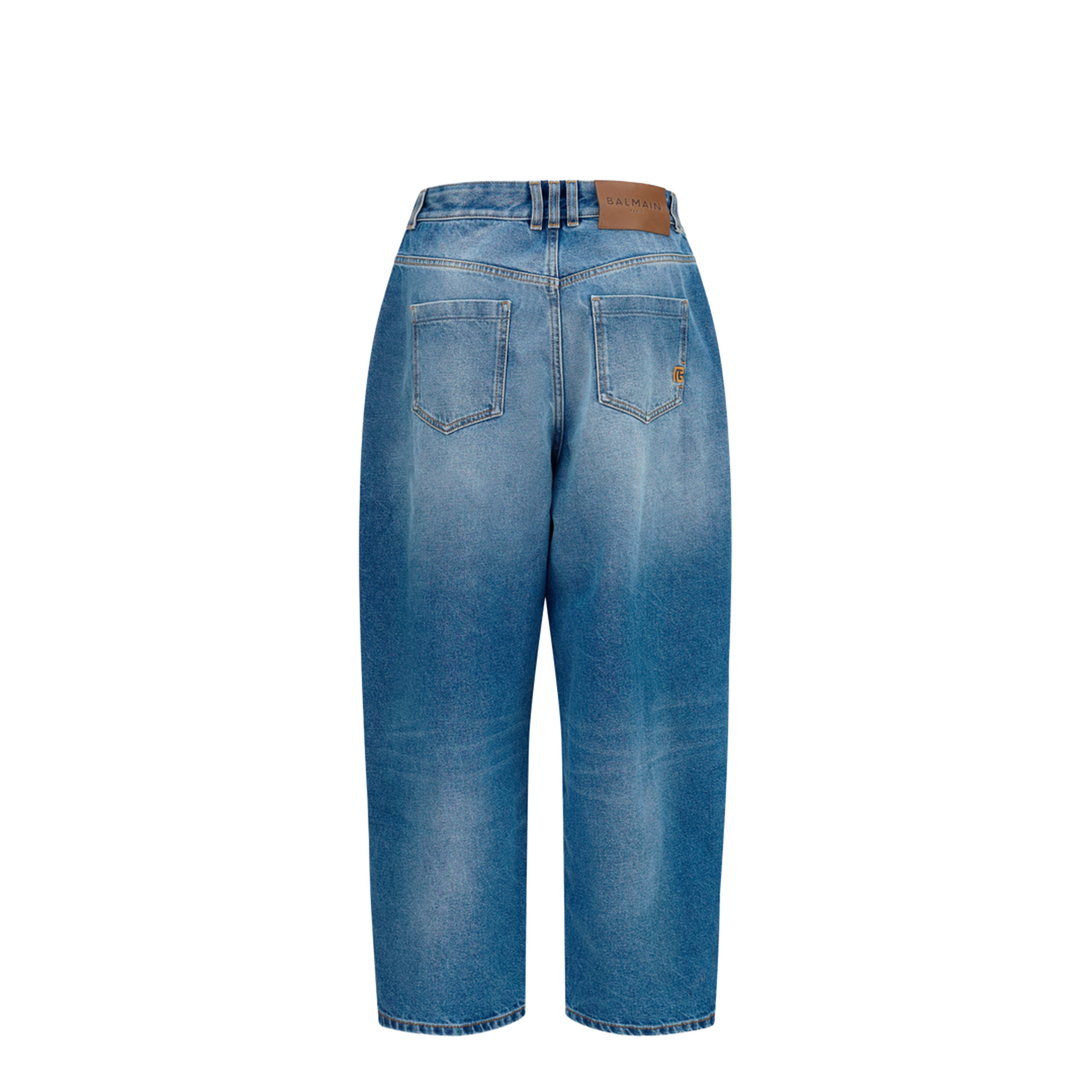 MAYFEYR - Balmain - Barrel Denim Jeans - HF1MH060DG26