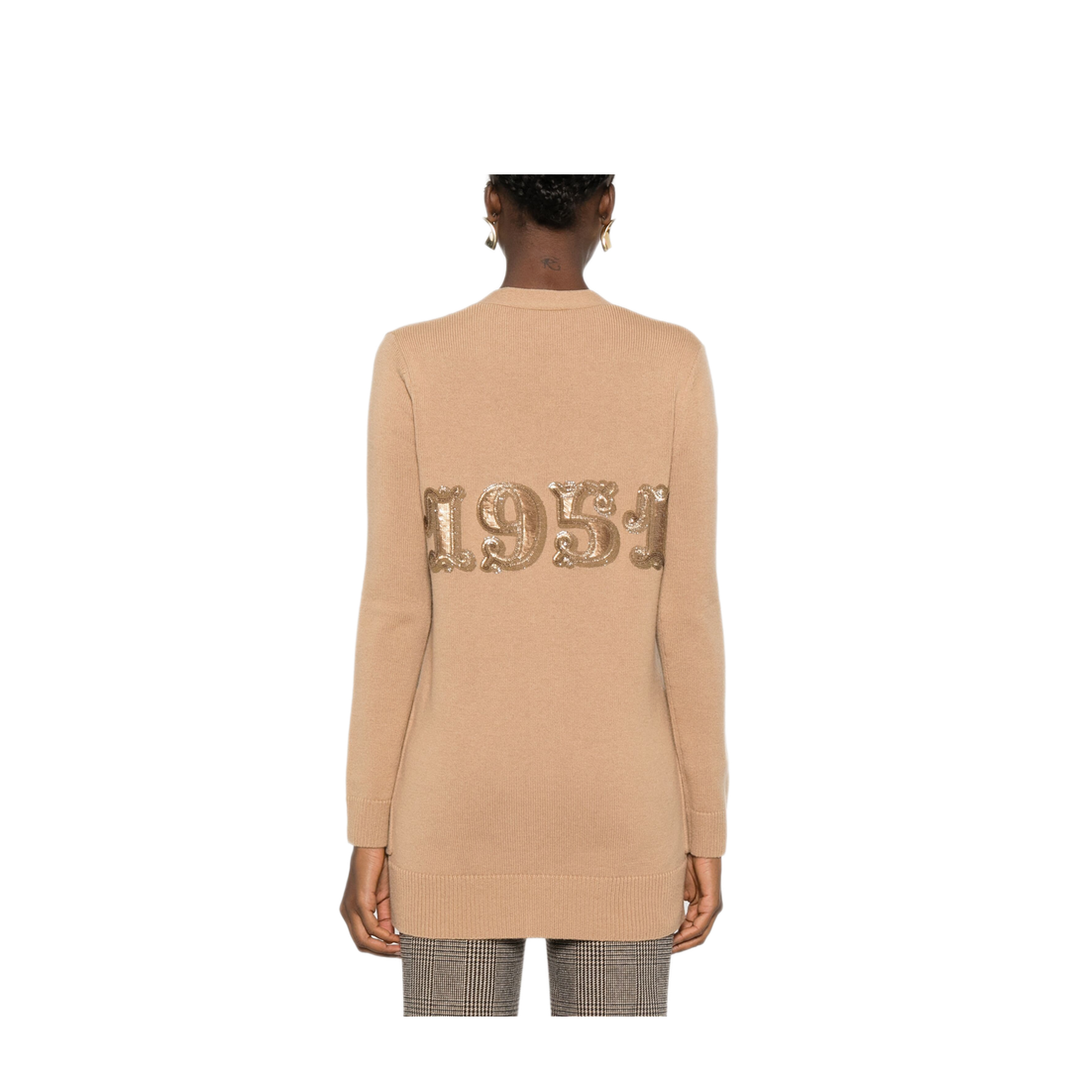 MAYFEYR - Max Mara - Wool And Cashmere Cardigan With Sequins - 2421346052650VILLAR025