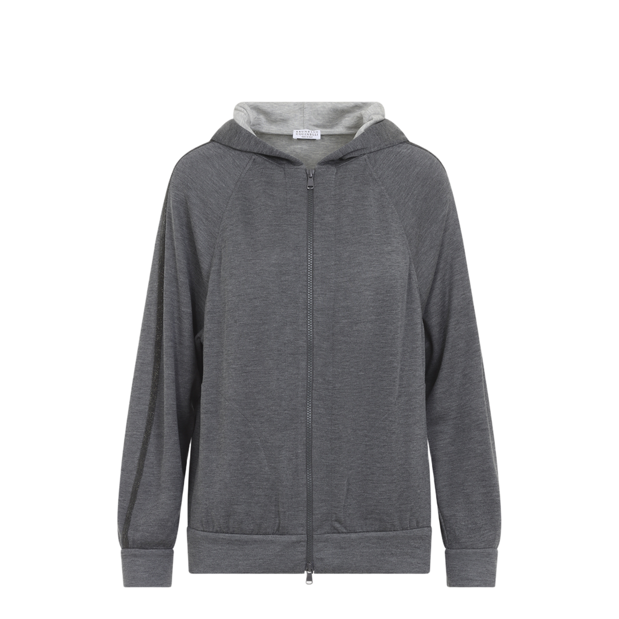 MAYFEYR - Brunello Cucinelli - Full Zip Monile Sweatshirt - MD828SM606