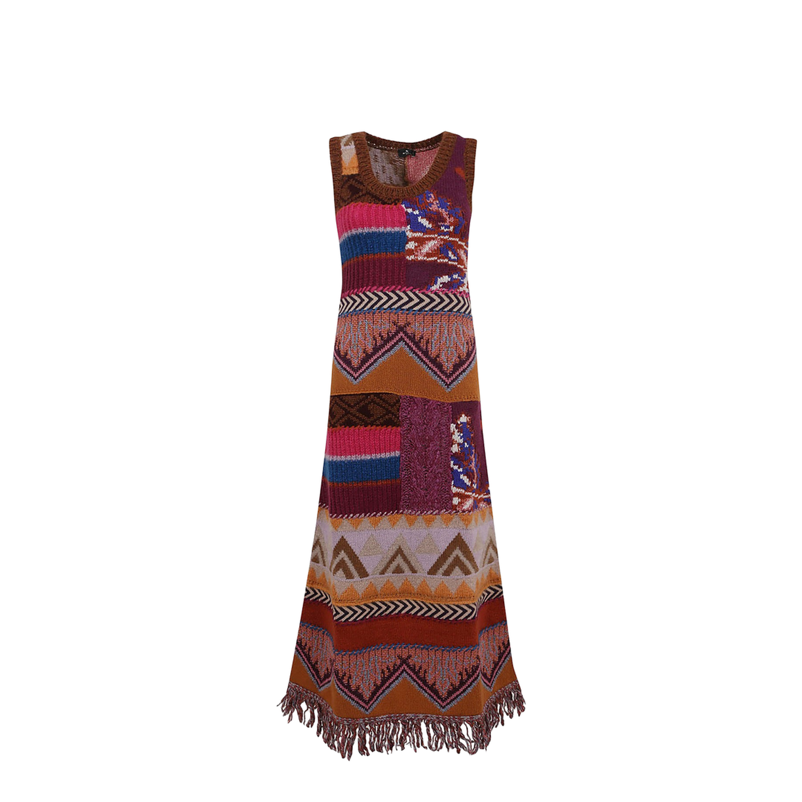 Wool Blend Maxi Dress