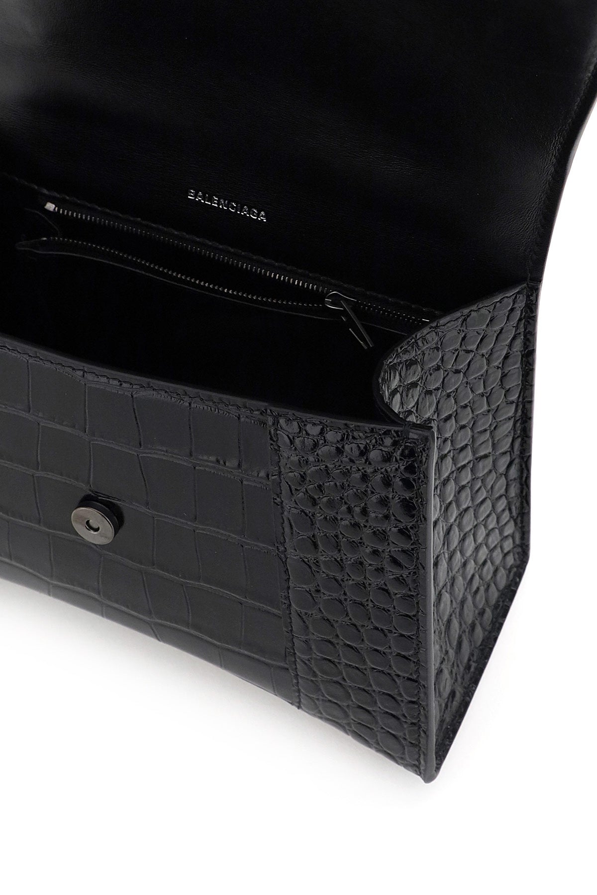 沙漏小号手提包,漆面金属配件