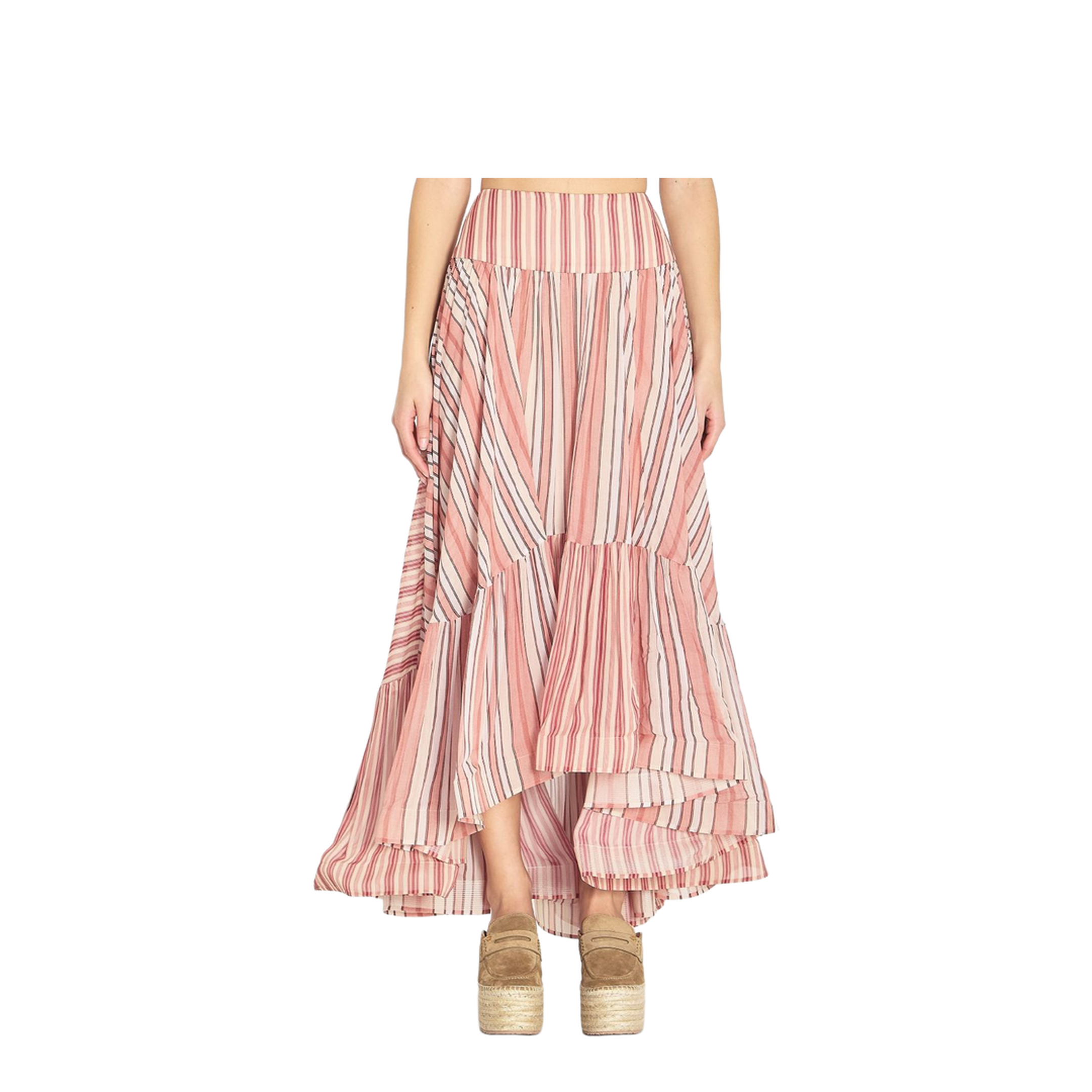 Bohémien Rebellion Midi Skirt