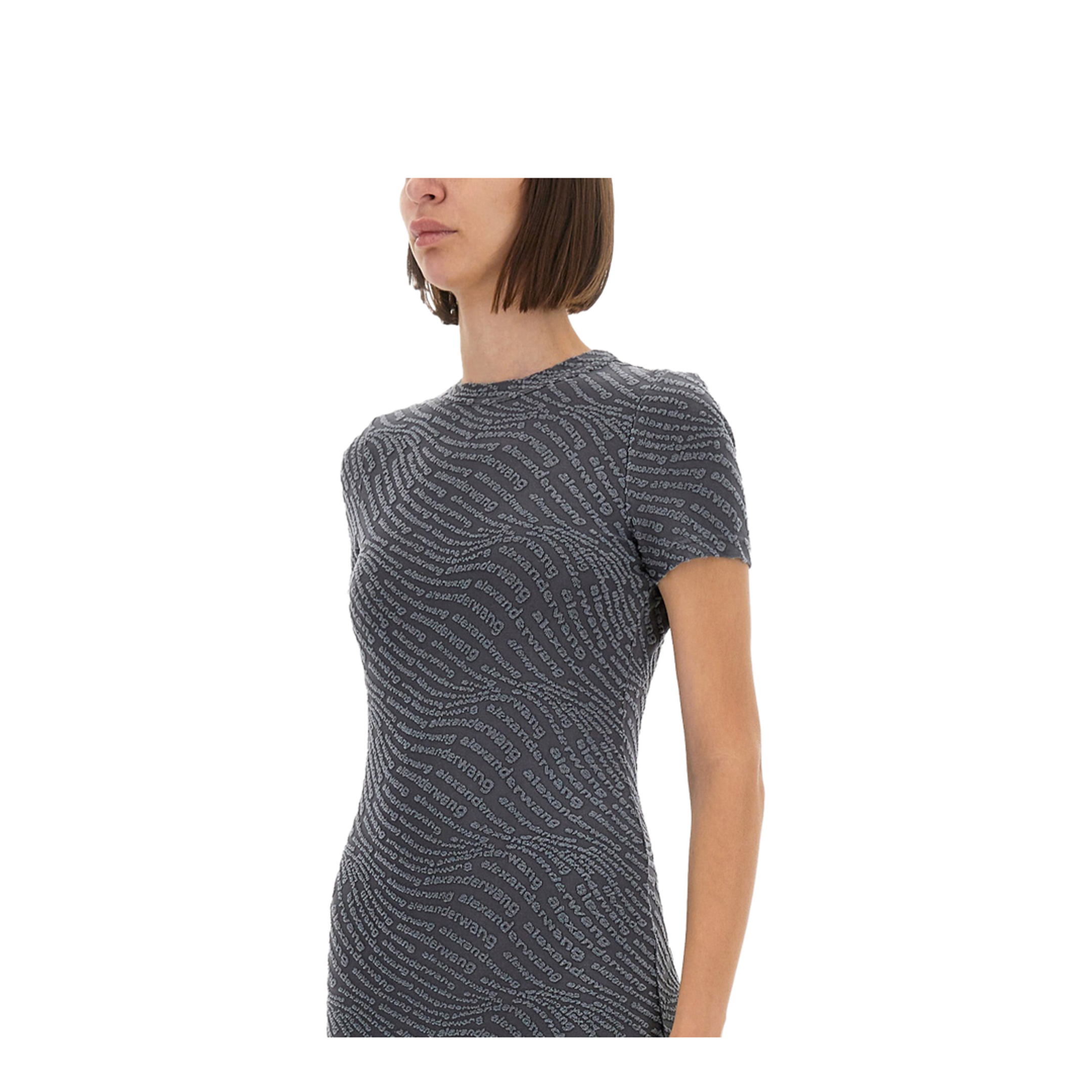 MAYFEYR - - Jacquard Mini Dress With Logo - 4CC3256827531