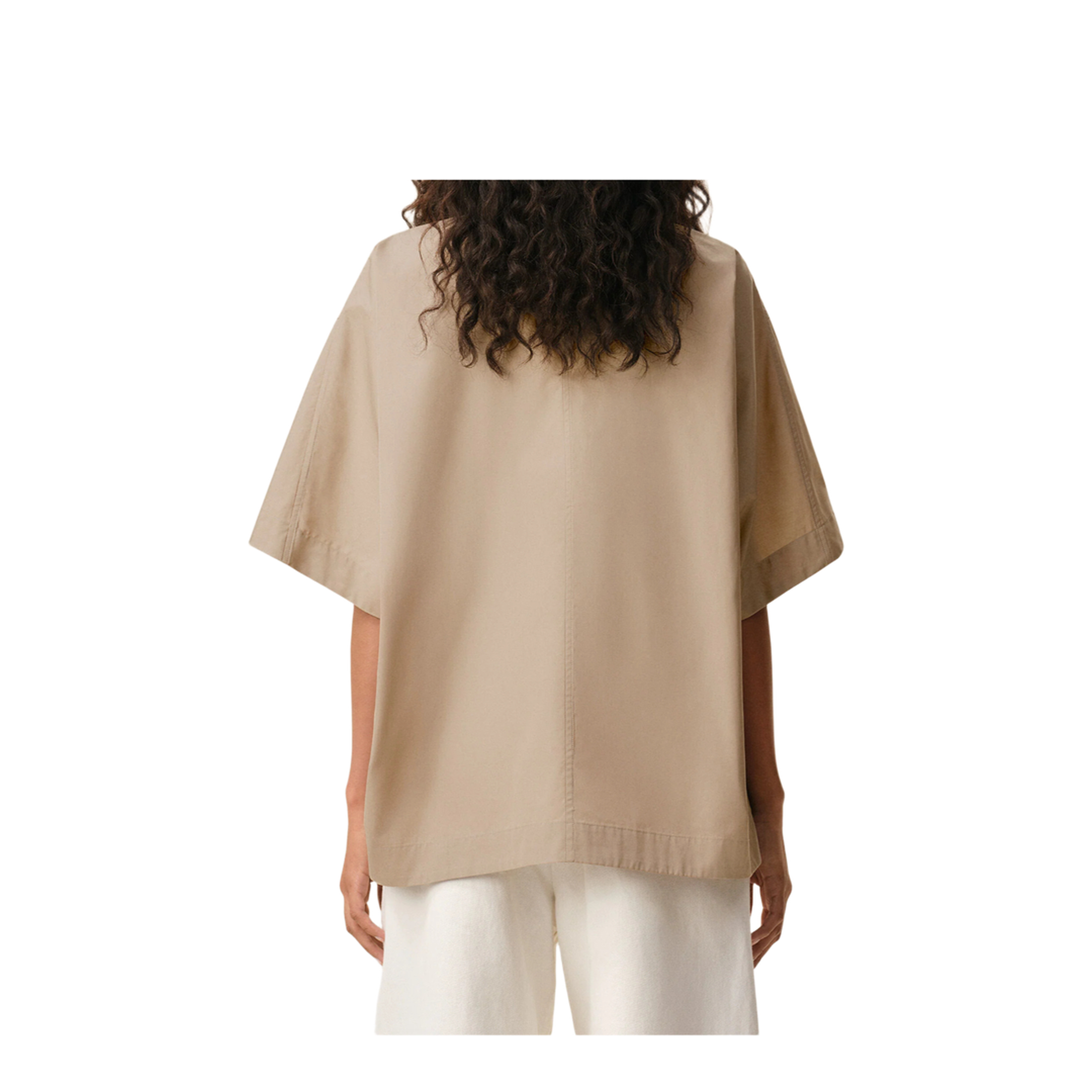 MAYFEYR - Ami Paris - Cotton Top With Raised Collar - FTP835CO0063A036