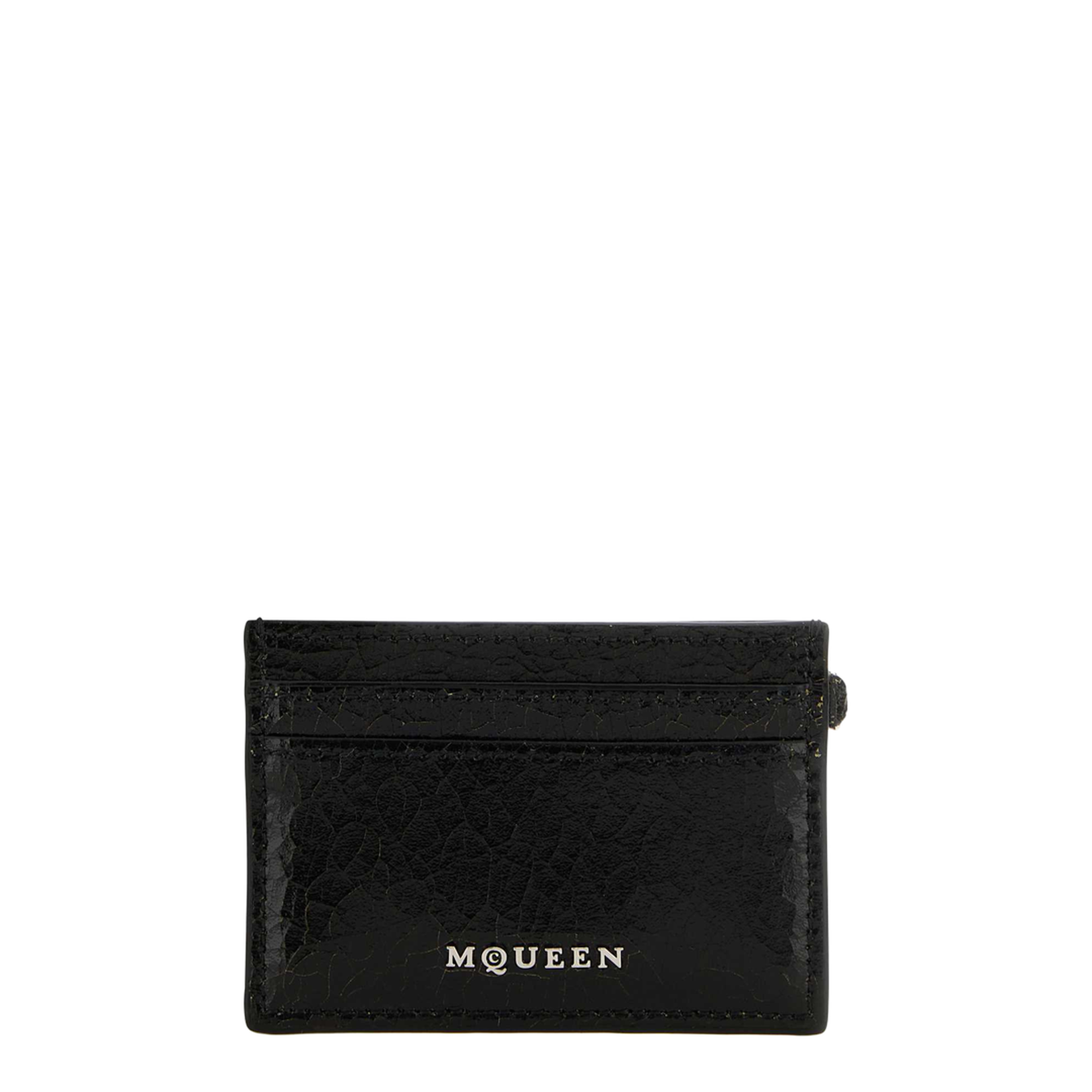 Calf Leather Cardholder With Logo Lettering