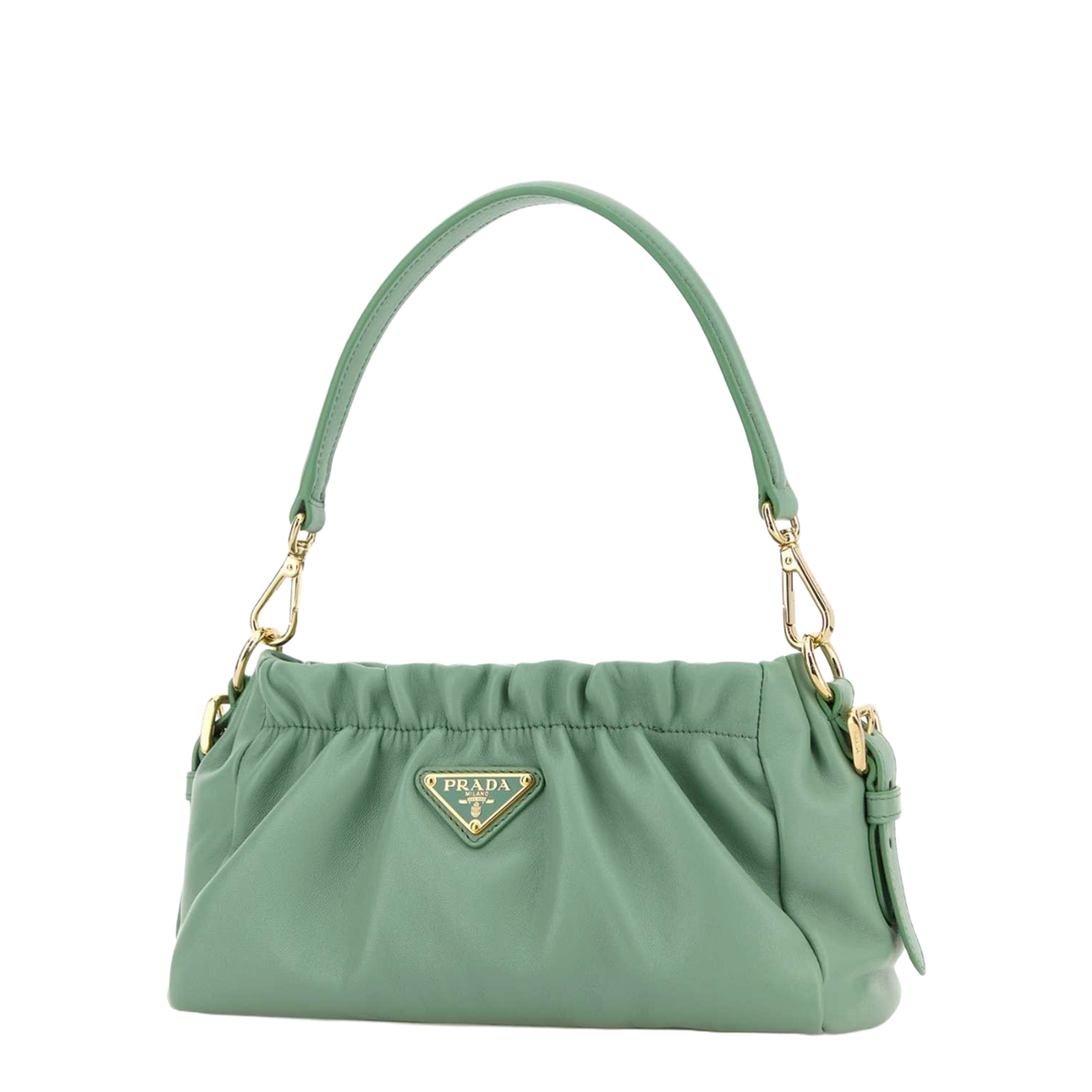Mint Green Nappa Leather Handbag