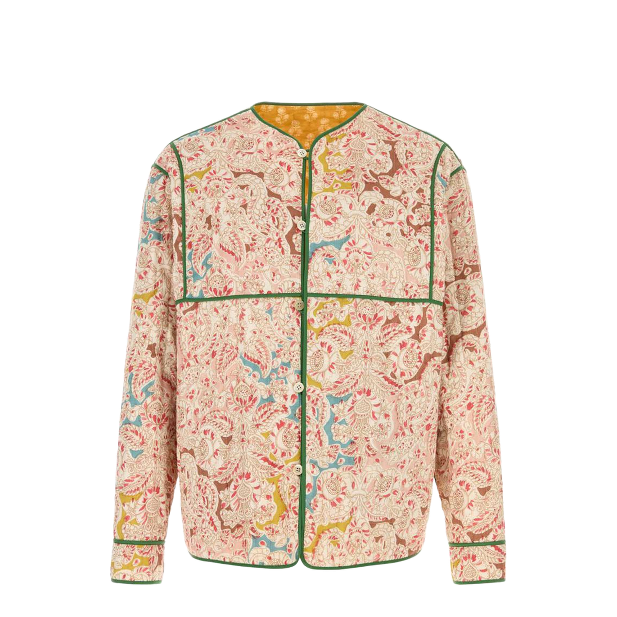 Paisley Print Linen Shirt