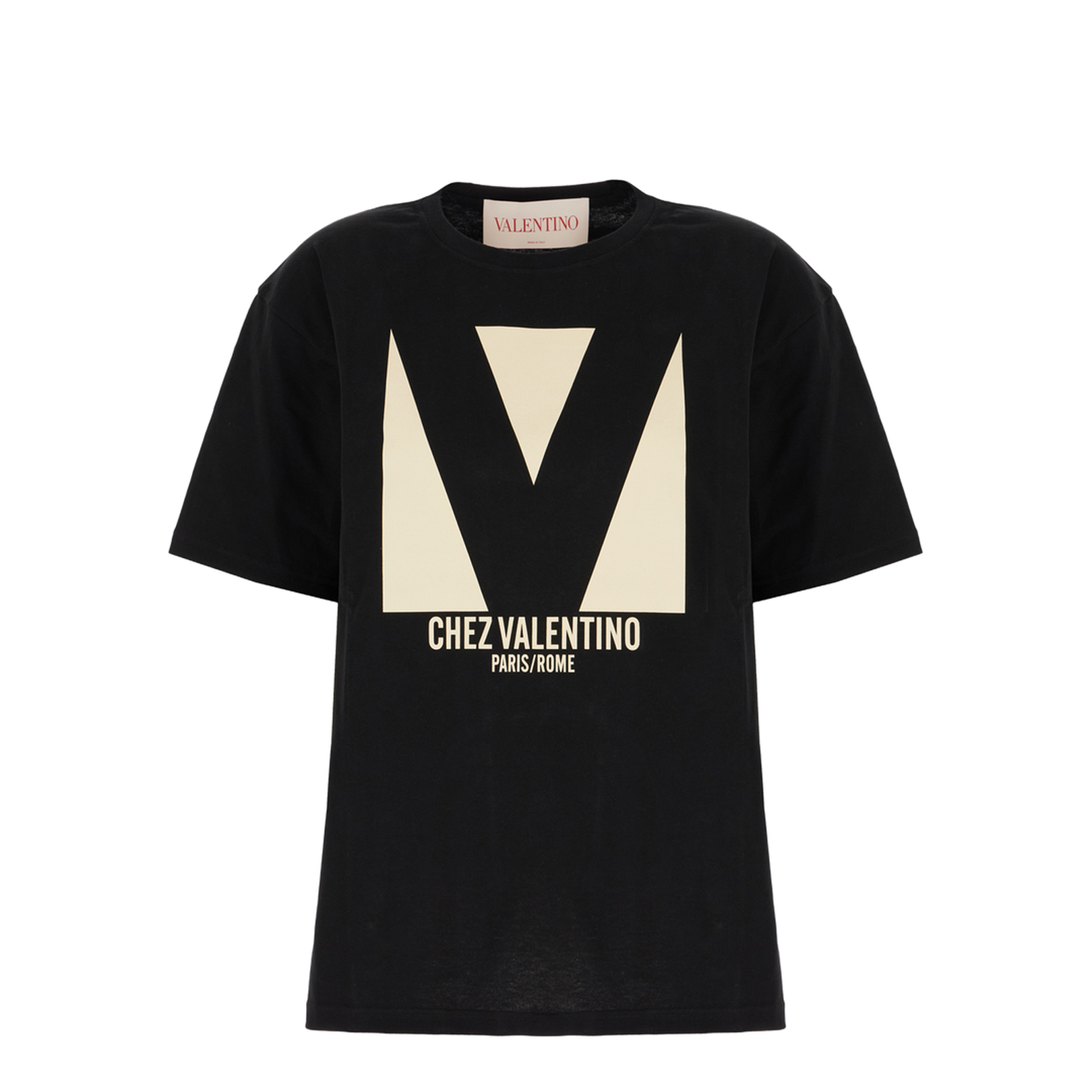 Black Cotton T-Shirt