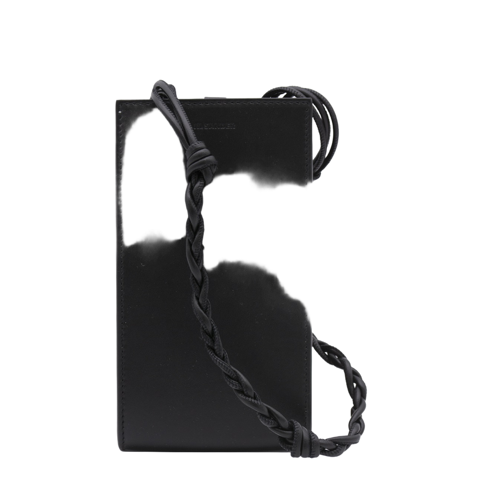 Black Nappa Leather Tangle Phone Case