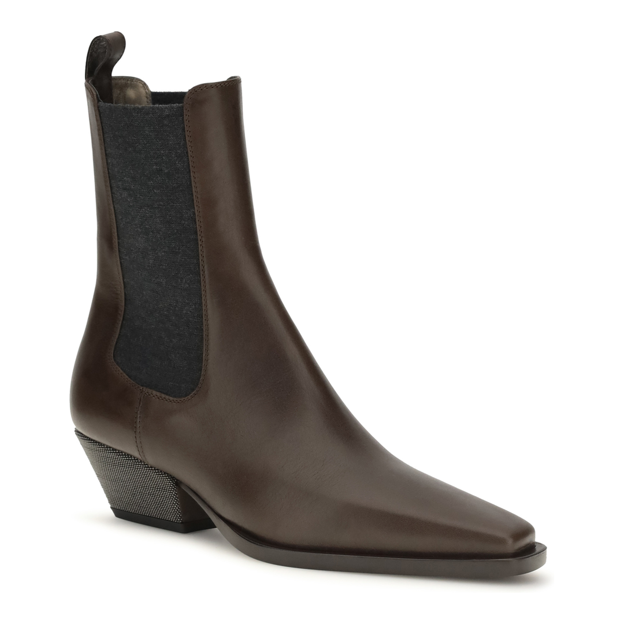 MAYFEYR - Brunello Cucinelli - Leather Ankle Boots - MZSLC3050P