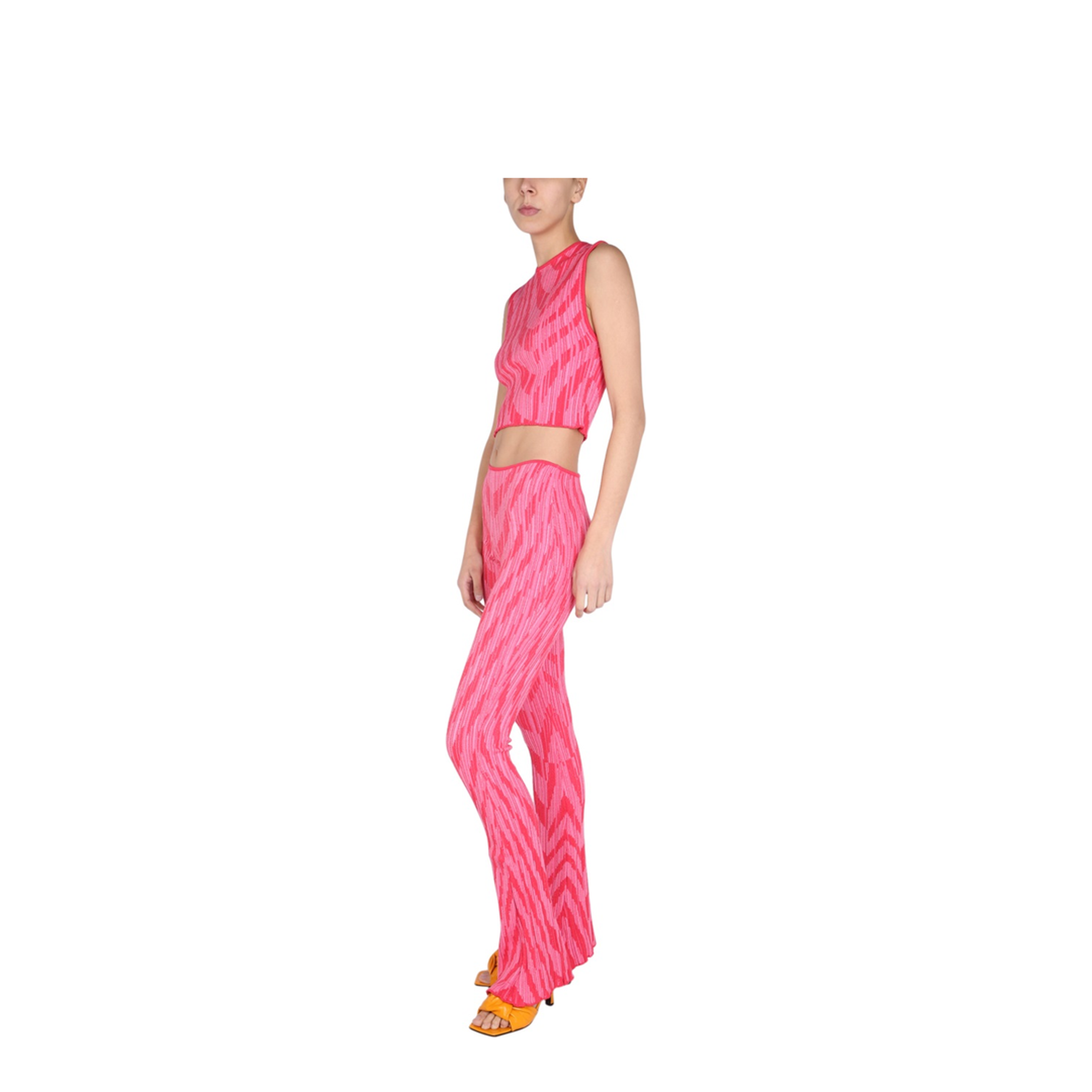 MAYFEYR - PHILOSOPHY DI LORENZO SERAFINI - Striped Pattern Pants - 038321061114